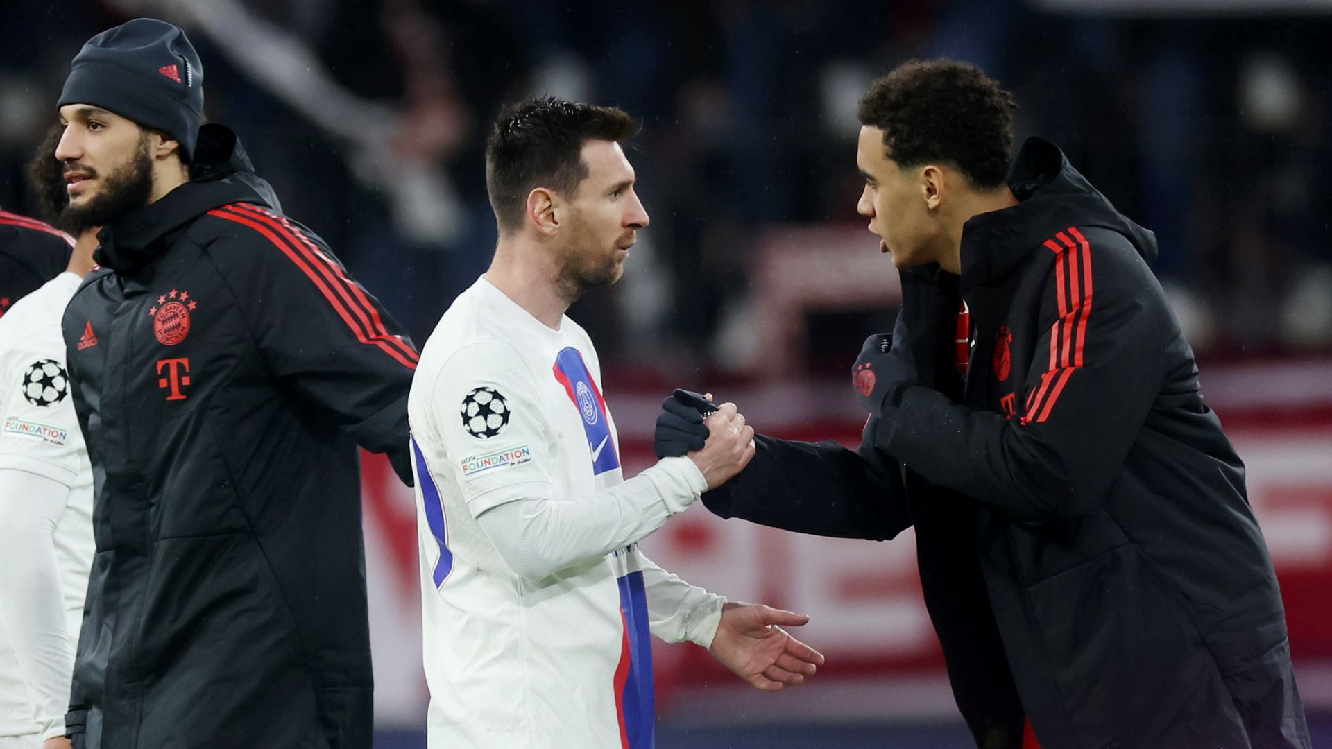 Lionel Messi Jamal Musiala PSG Bayern Munich Champions League 2022-23
