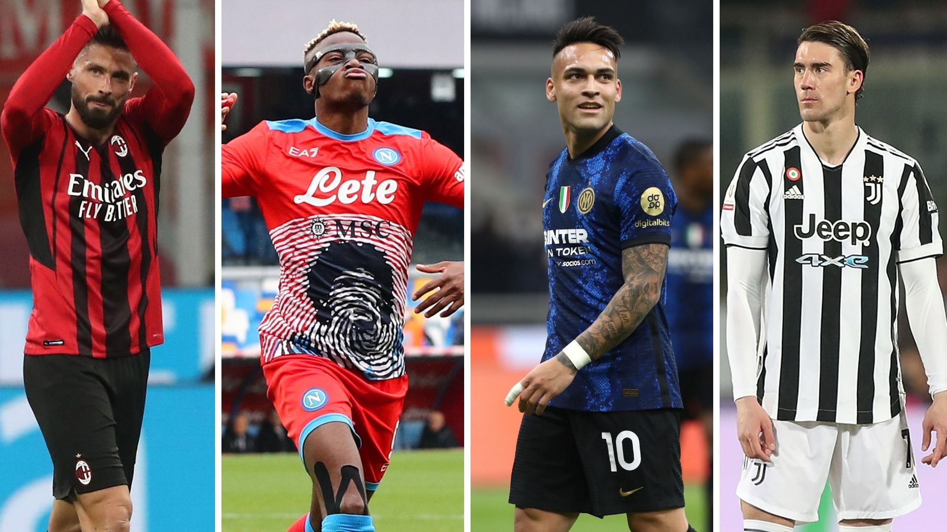 Milan Napoli Inter Juventus