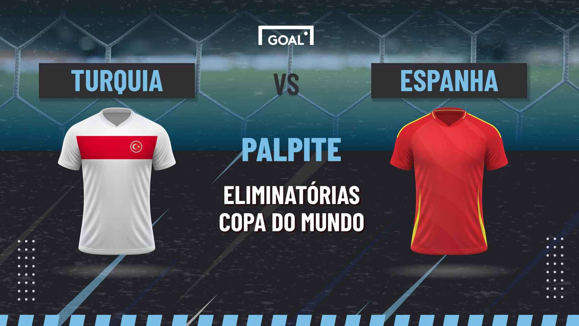 Palpite Turquia x Espanha