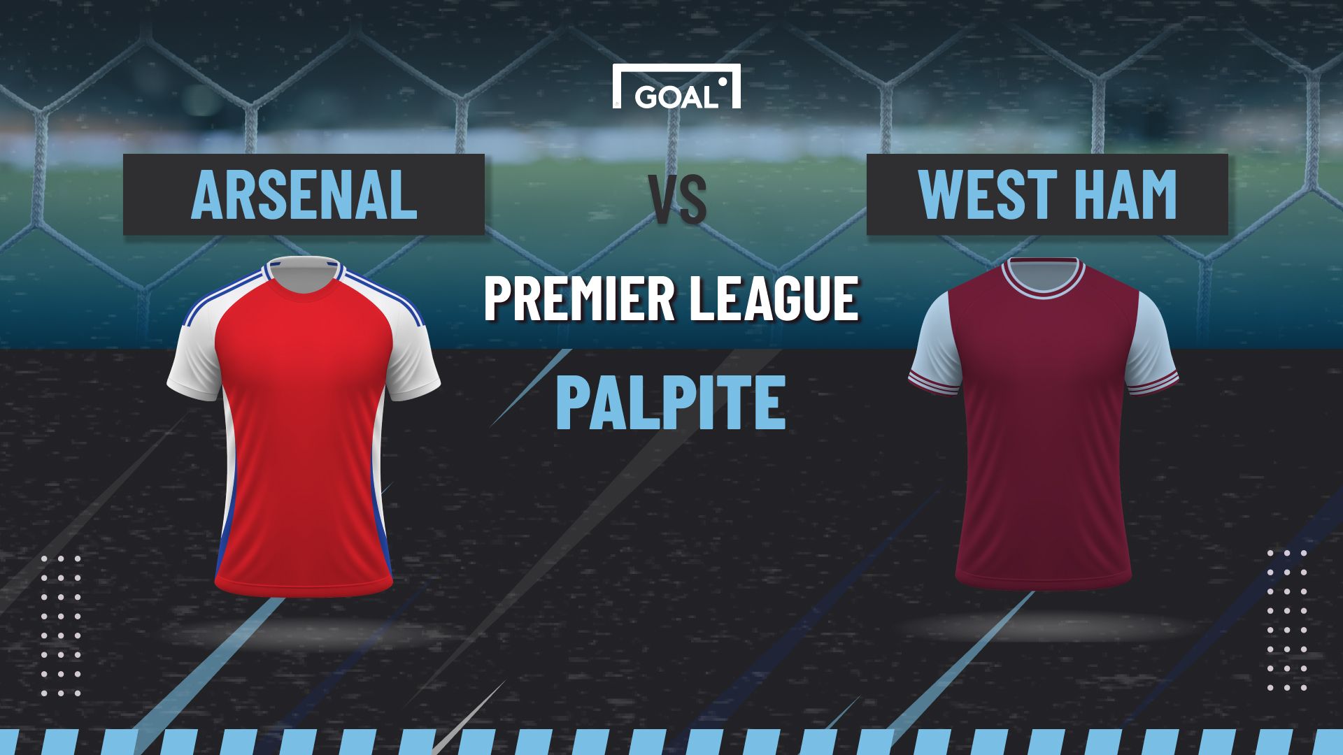 Arsenal x West Ham Premier League