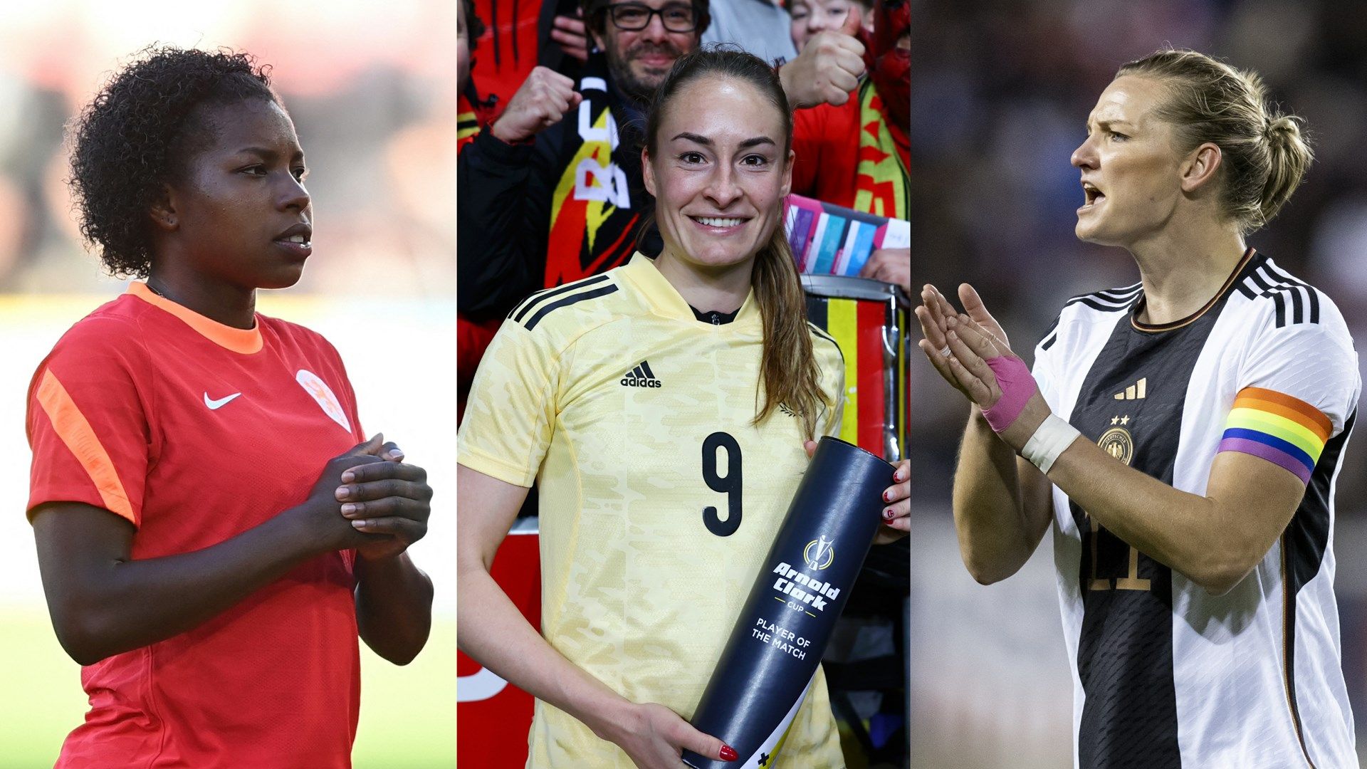 Lineth Beerensteyn Tessa Wullaert Alex Popp composite