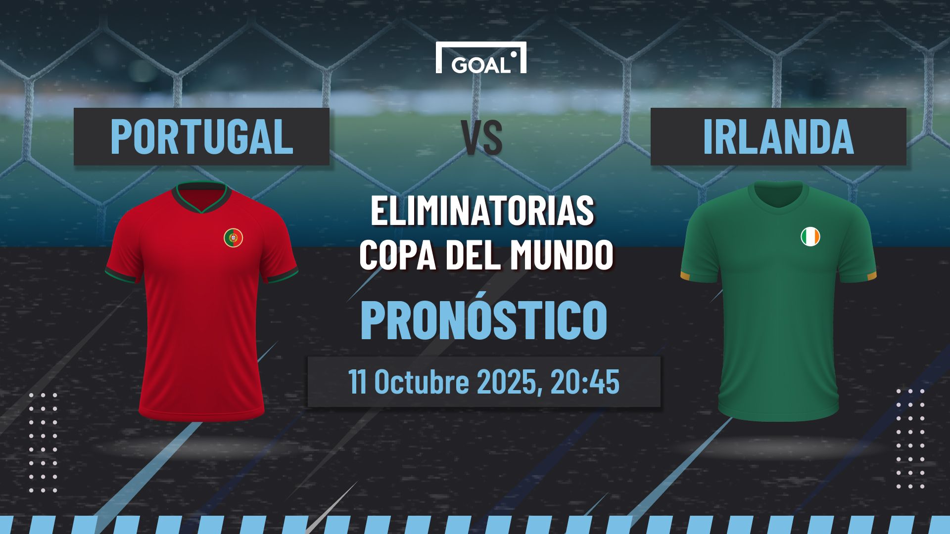Portugal vs República de Irlanda Pronóstico y Apuestas Eliminatorias Copa del Mundo | 11/10/25
