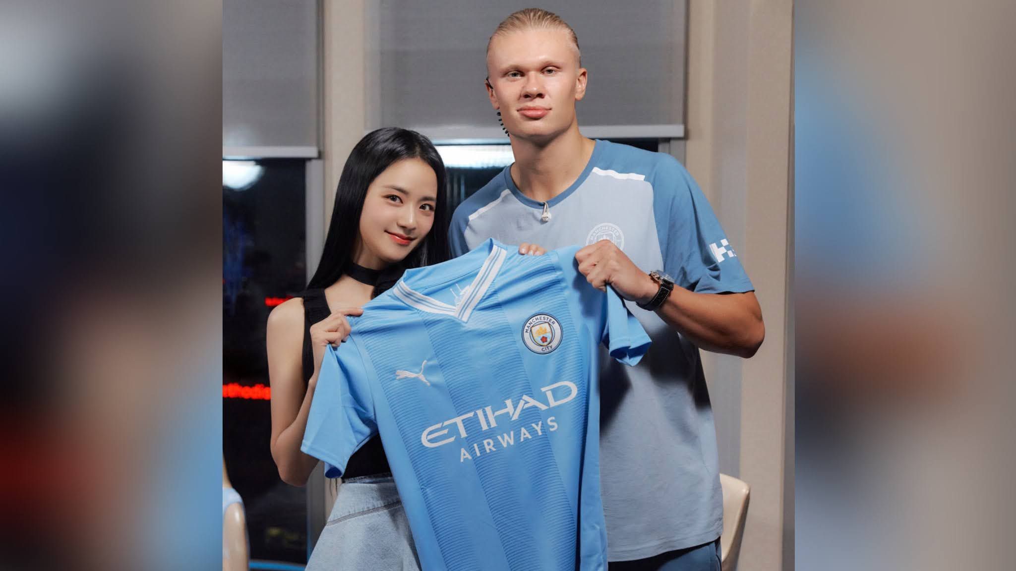 Erling Haaland  x Jisoo