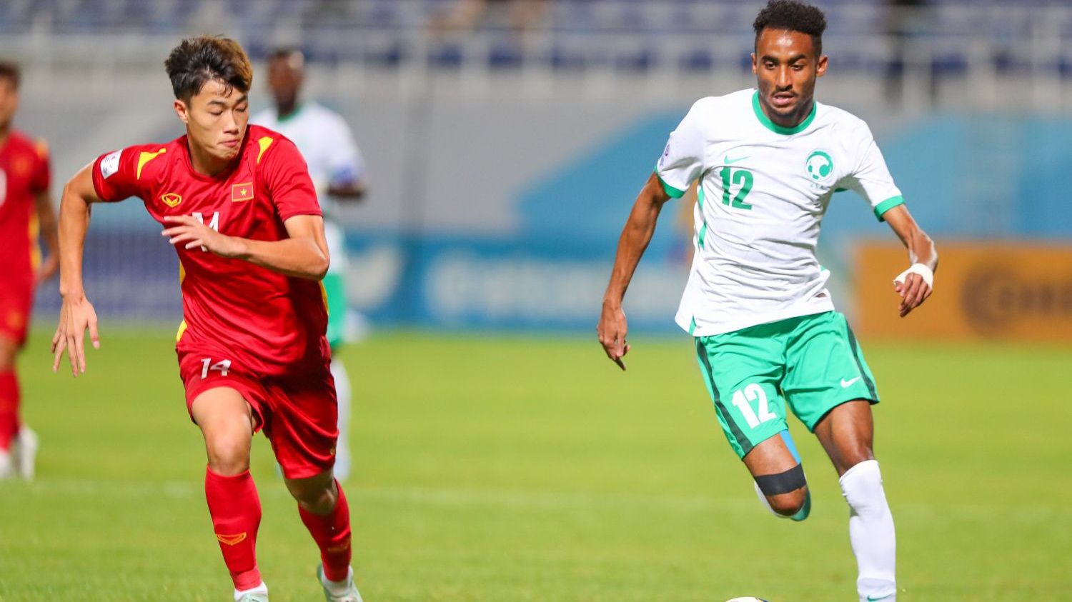 Nguyen Van Truong Moteb Al-Harbi U23 Vietnam U23 Saudi Arabia 2022 AFC U23 Asian Cup
