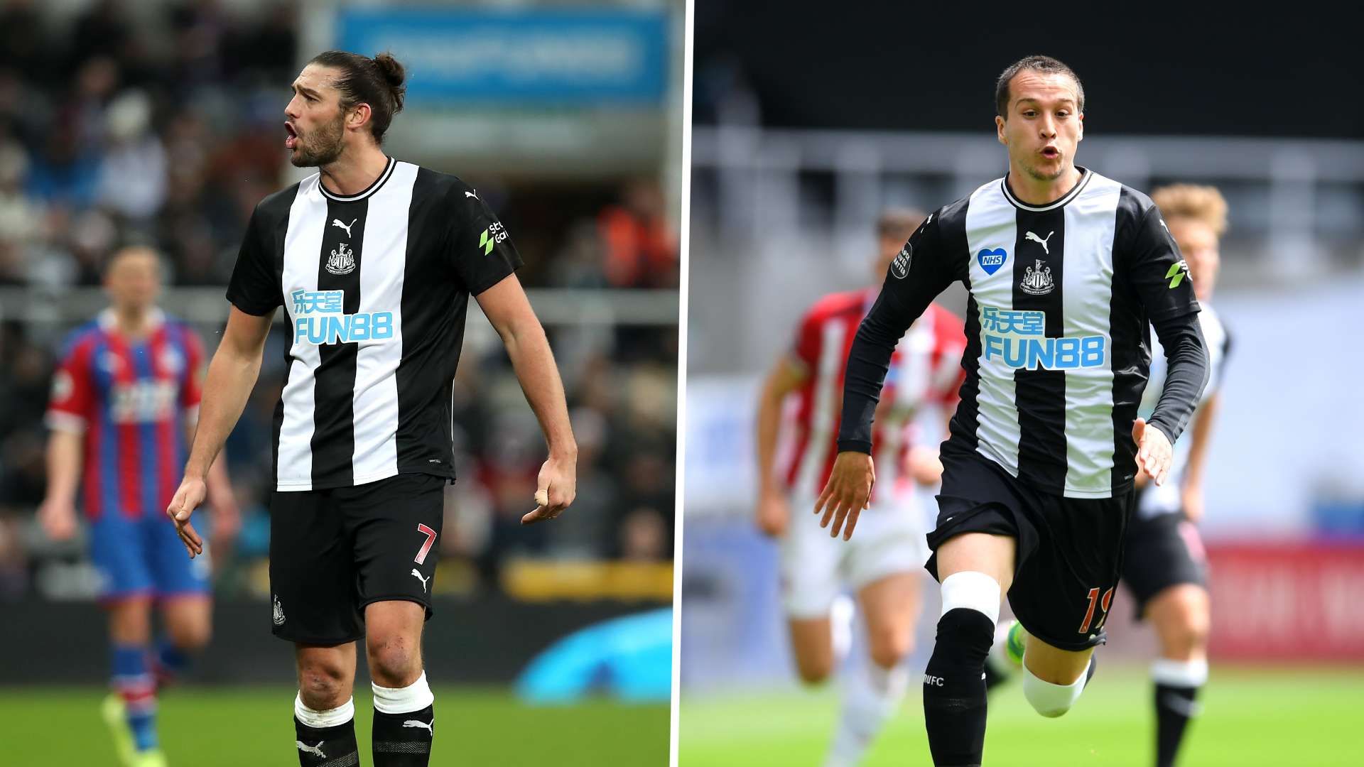 Andy Carroll & Javier Manquillo - Newcastle United