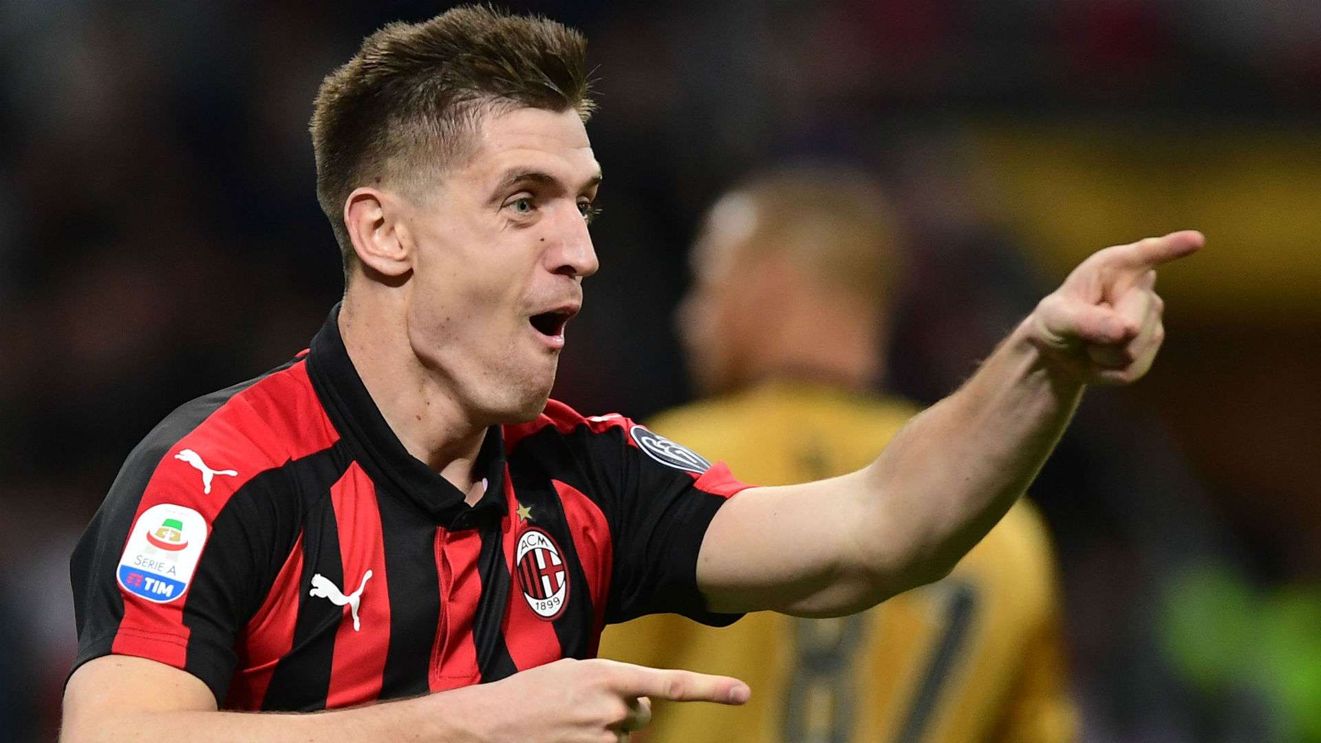 Krzysztof Piatek Milan Udinese Serie A