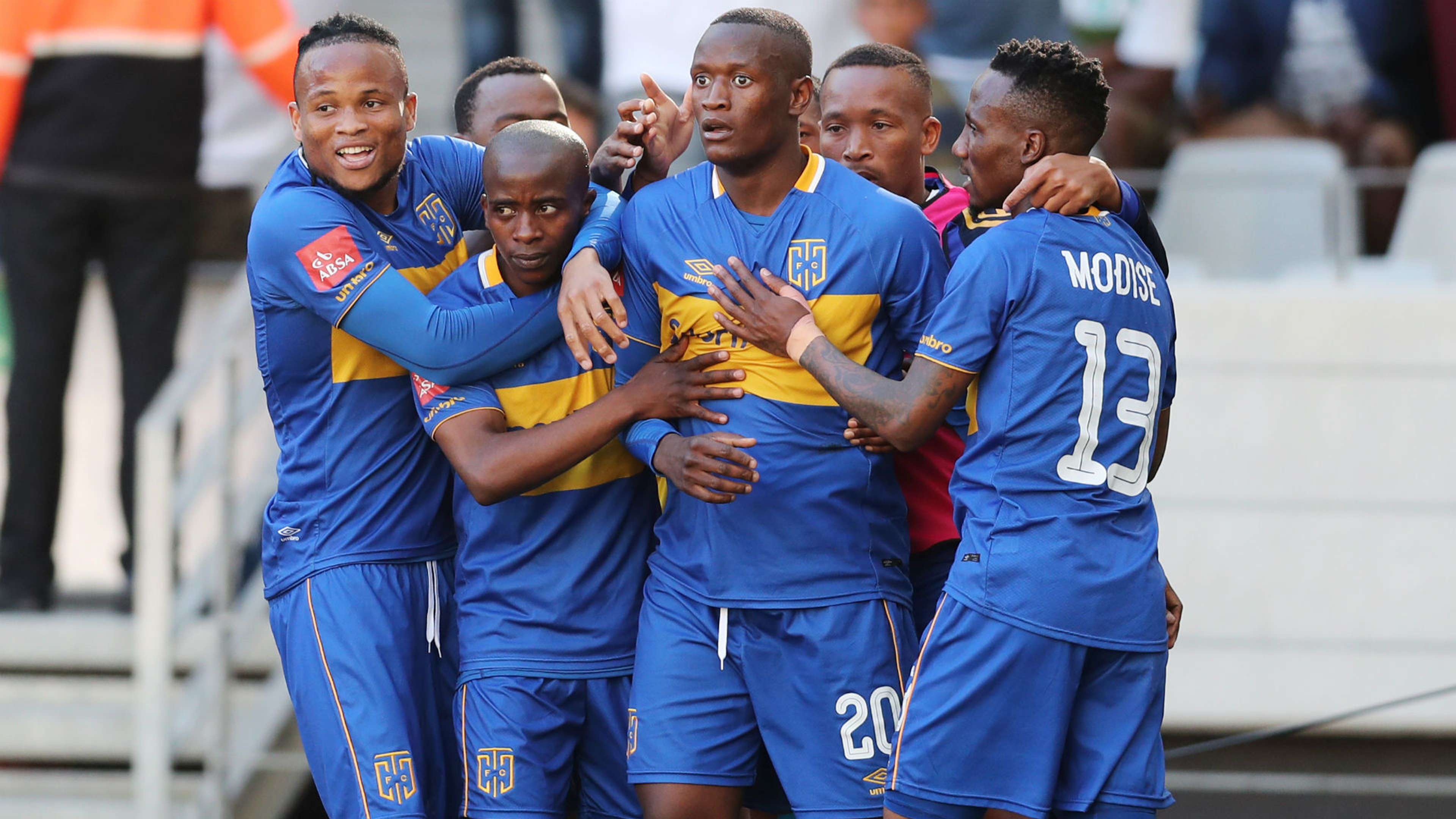 Cape Town City players