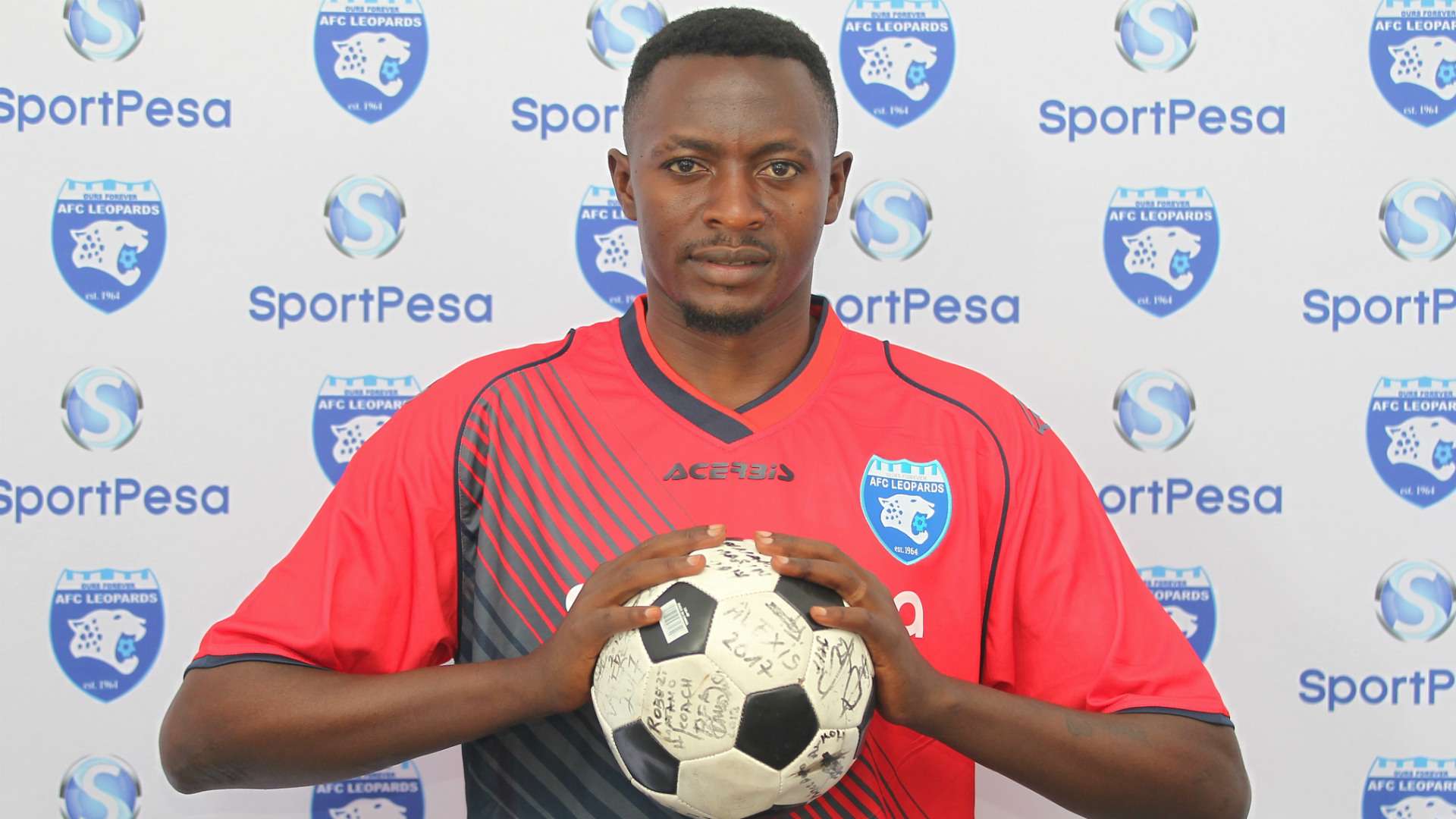 Rwandese goalkeeper to AFC Leopards Jean-Luc Eric Bakame Ndayishimiye.