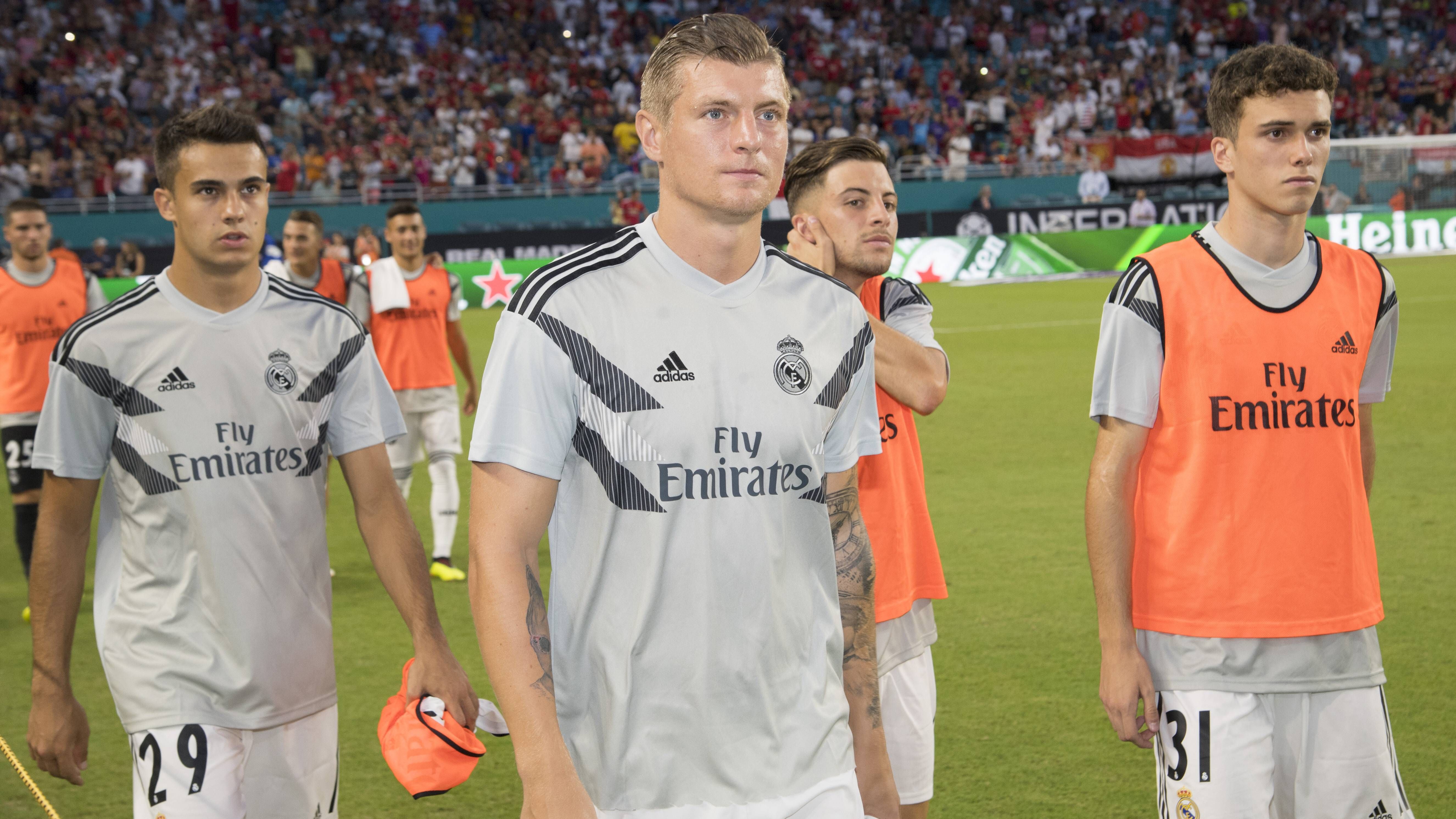 GER ONLY Reguilon Kroos sergio lopez icc 2018 manchester united real madrid