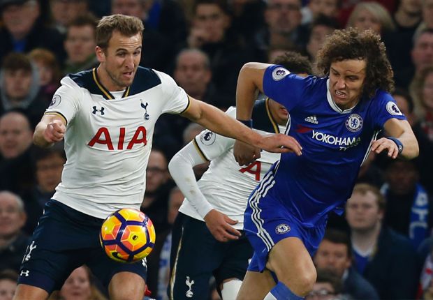 David Luiz and Harry Kane