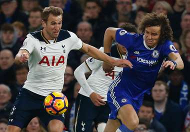 David Luiz and Harry Kane