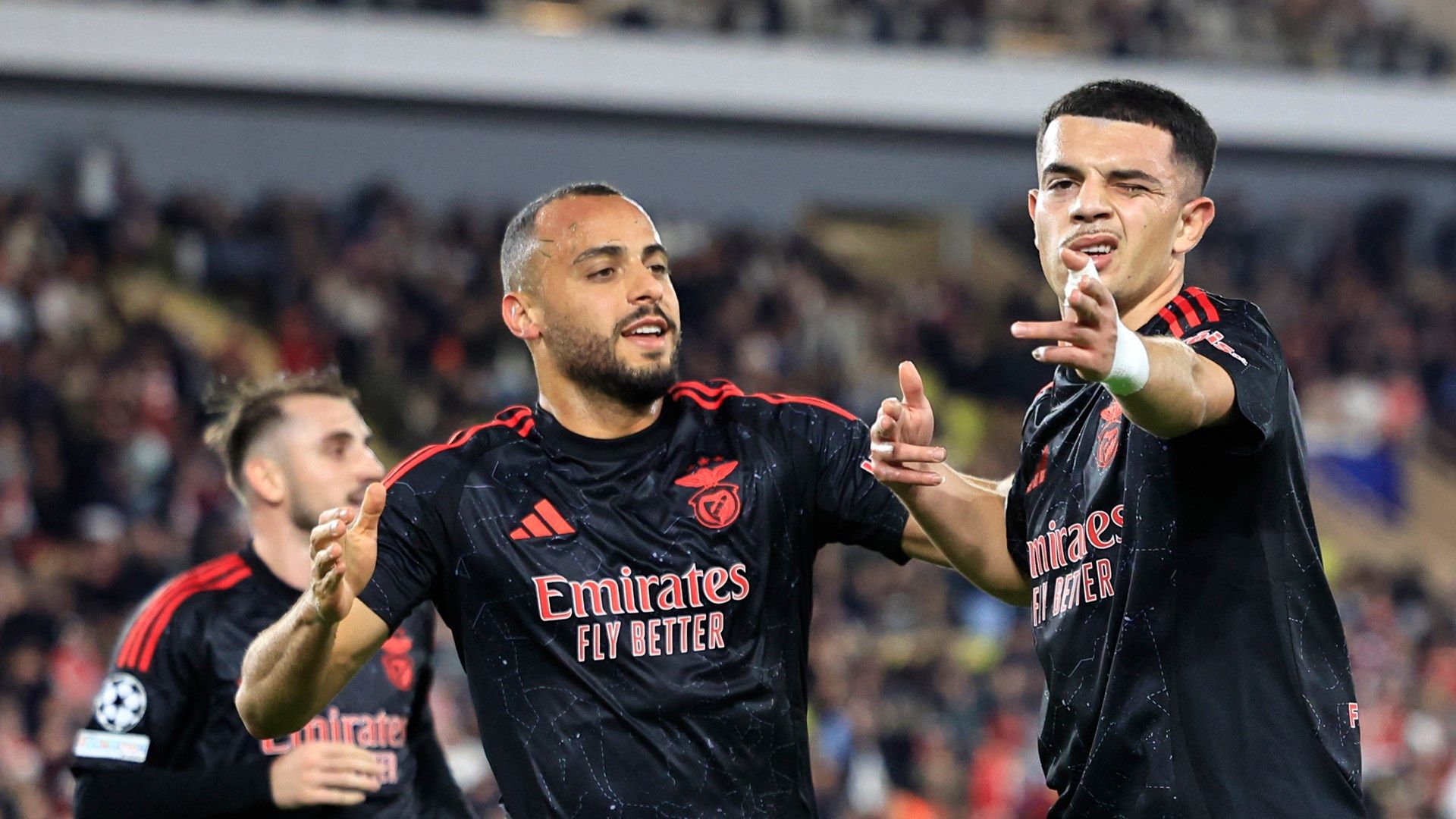 Zeki Amdouni Benfica Monaco Champions League 2024-25