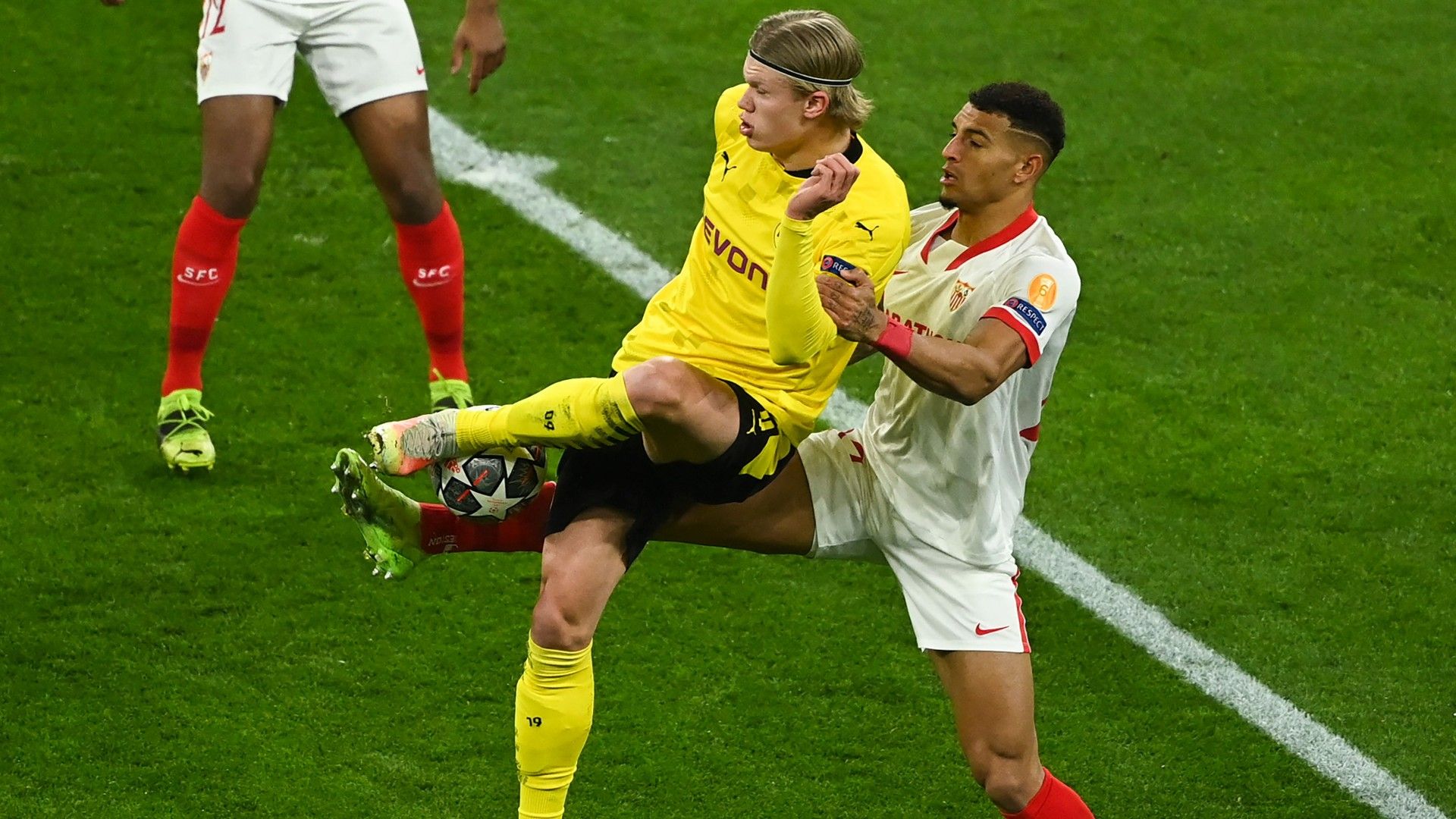Erling Haaland Dortmund Sevilla 2021