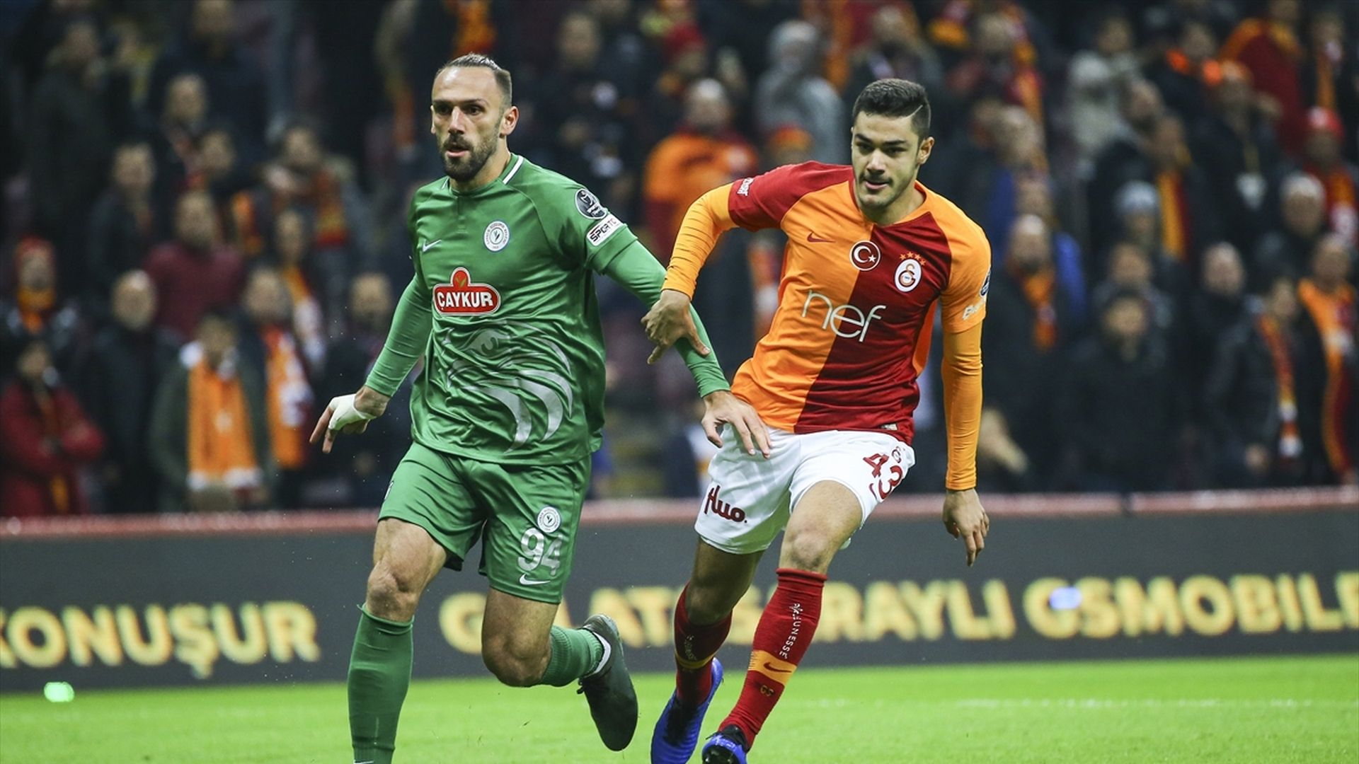 Galatasaray Caykur Rizespor Vedat Muriqi Ozan Kabak 8312018