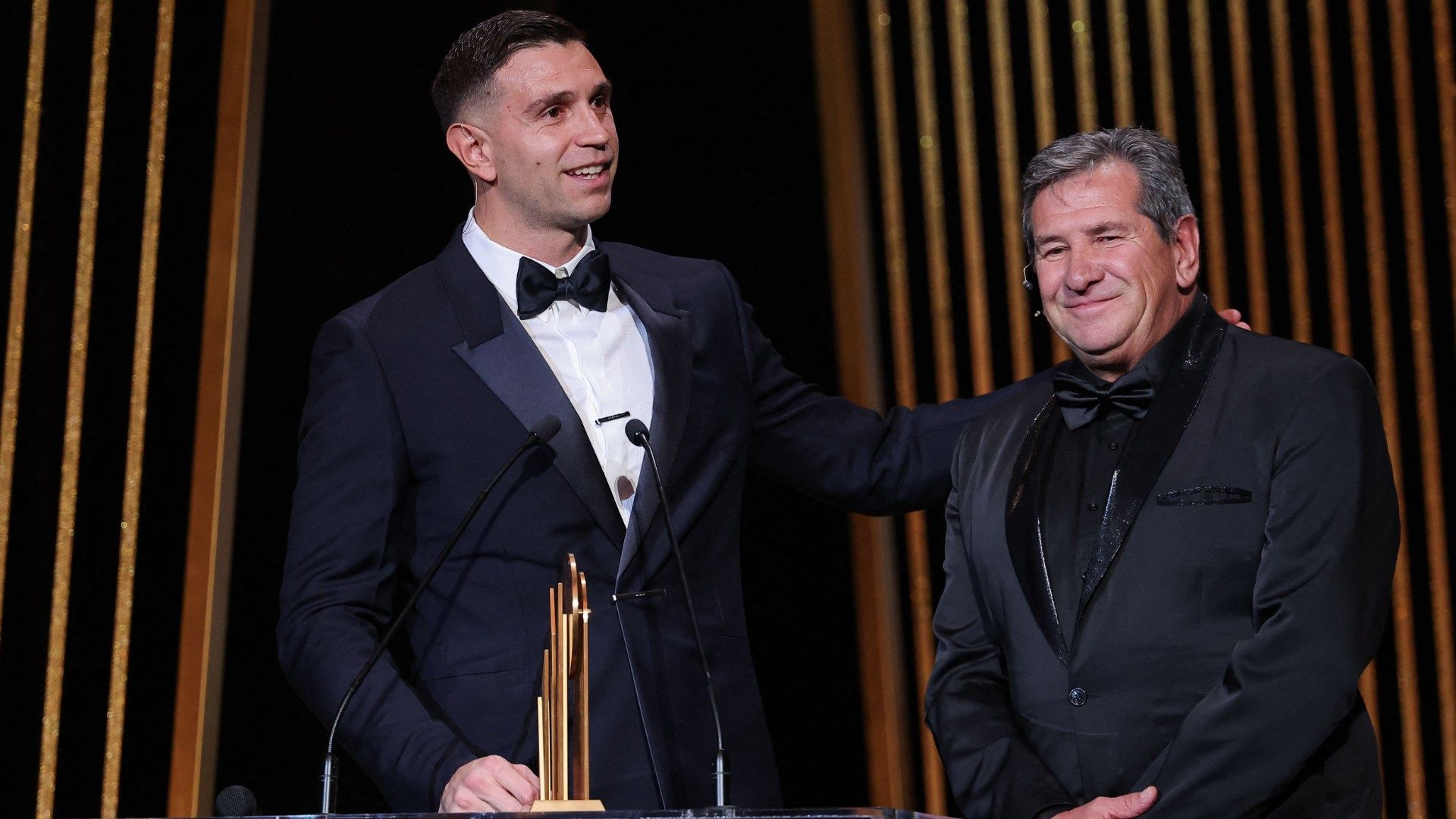 Emi Martinez wins Ballon d'Or's best goalkeeper award