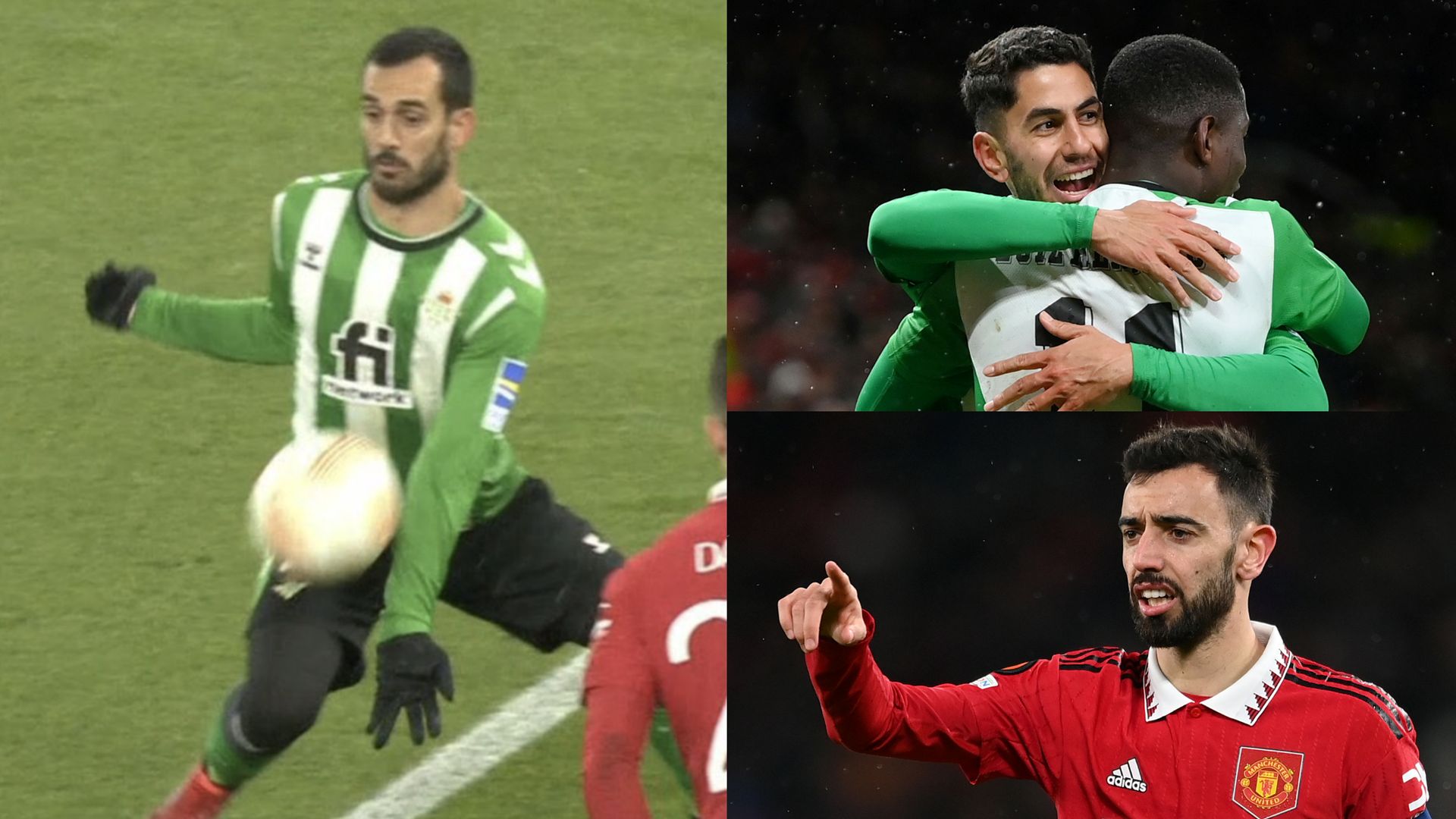 Juanmi handball vs Man Utd