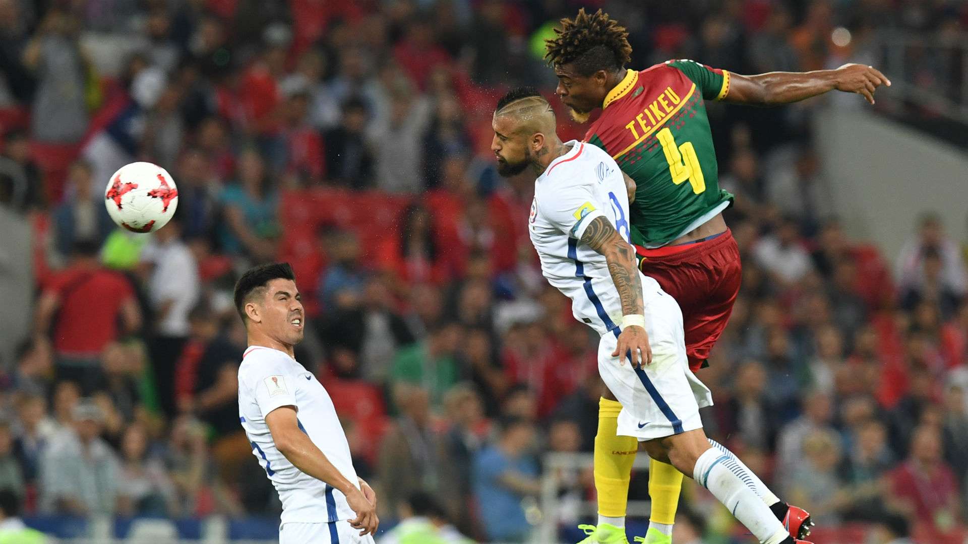 Arturo Vidal Chine Cameroon Camerun Copa Confederaciones Confederations Cup 2017
