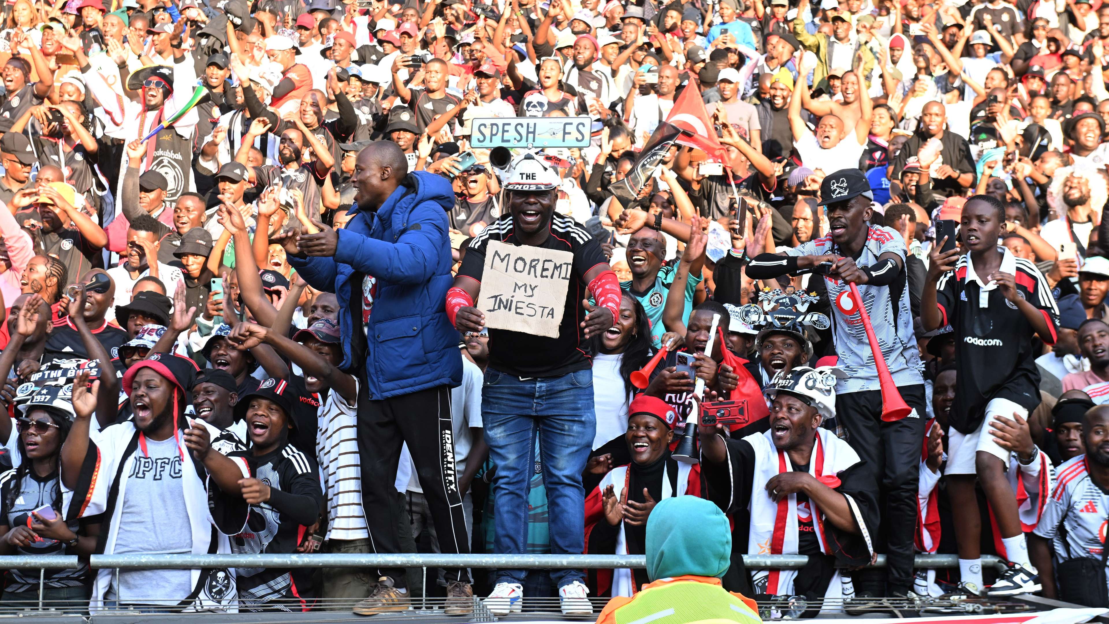 Orlando Pirates fans, October 2025