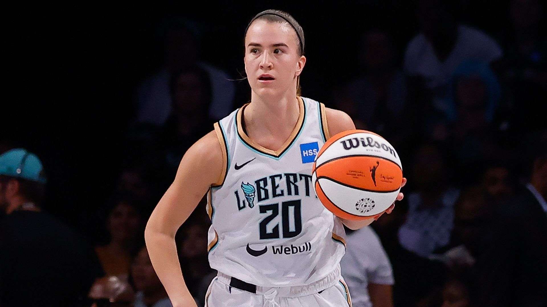 Sabrina Ionescu #20 of the New York Liberty