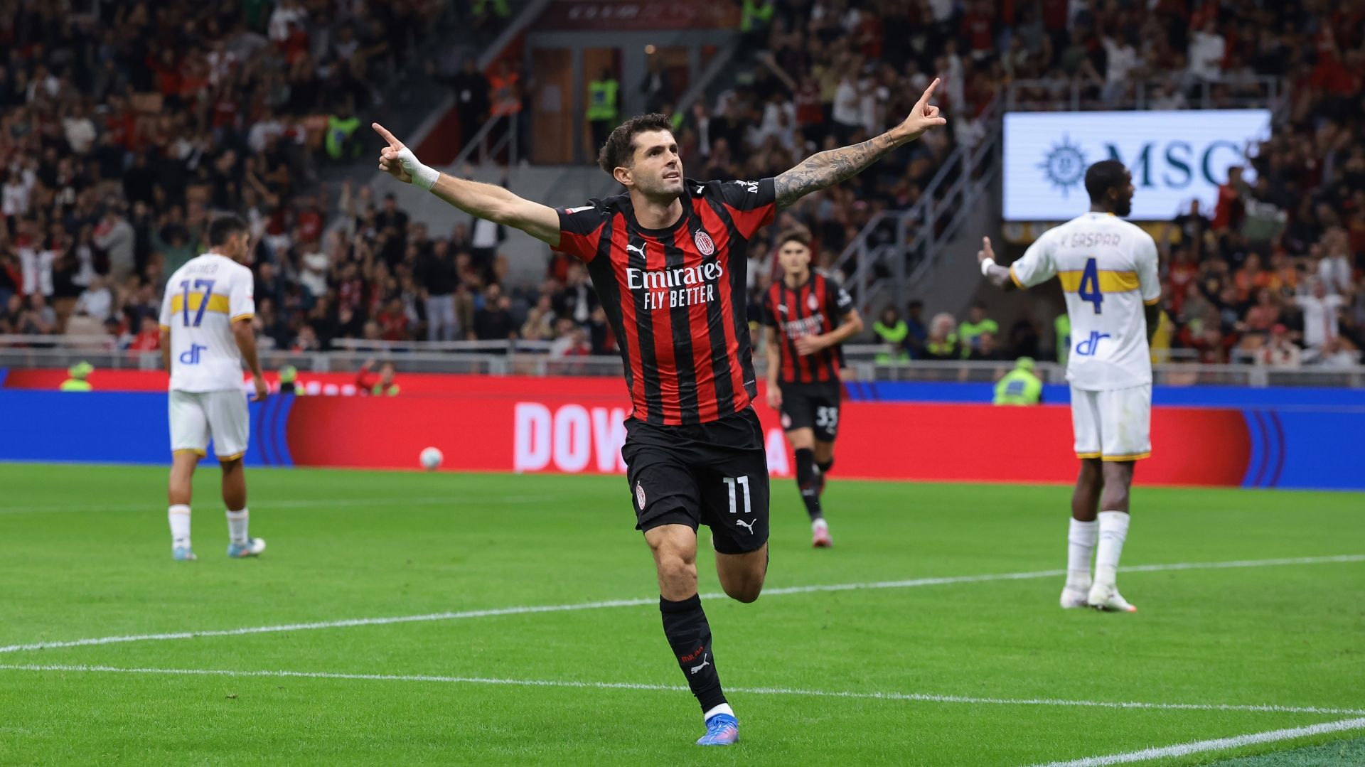 Christian Pulisic Milan Lecce Coppa Italia 23092025