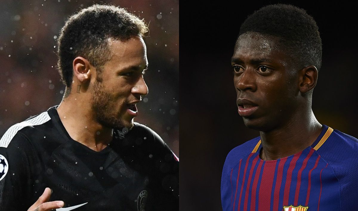Ousmane Dembele Neymar Split