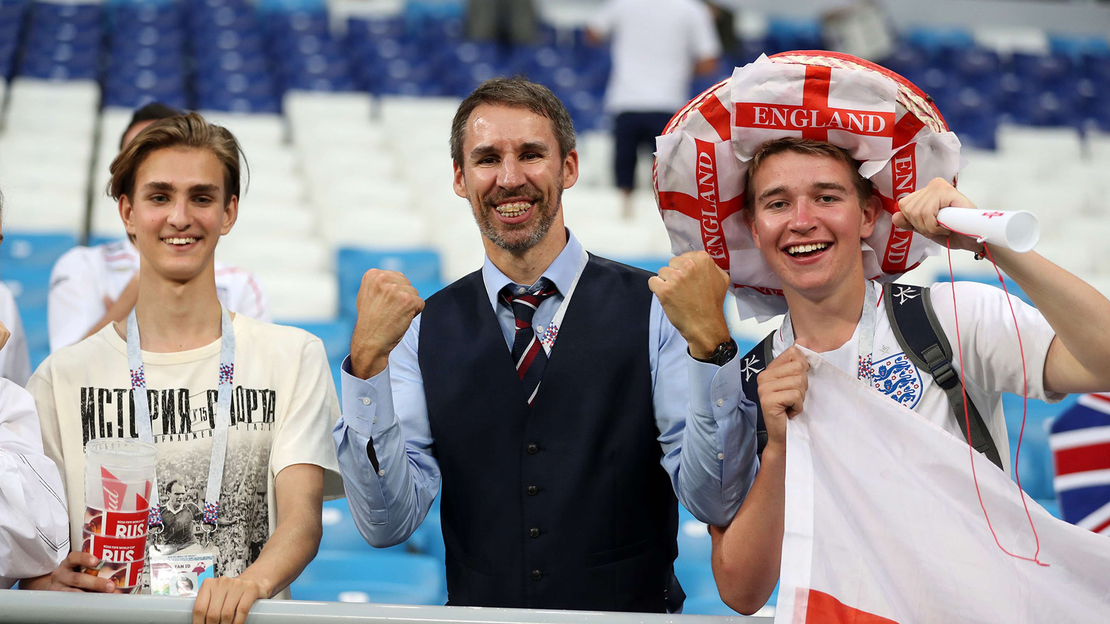 England fans Gareth Southgate lookalike World Cup 2018
