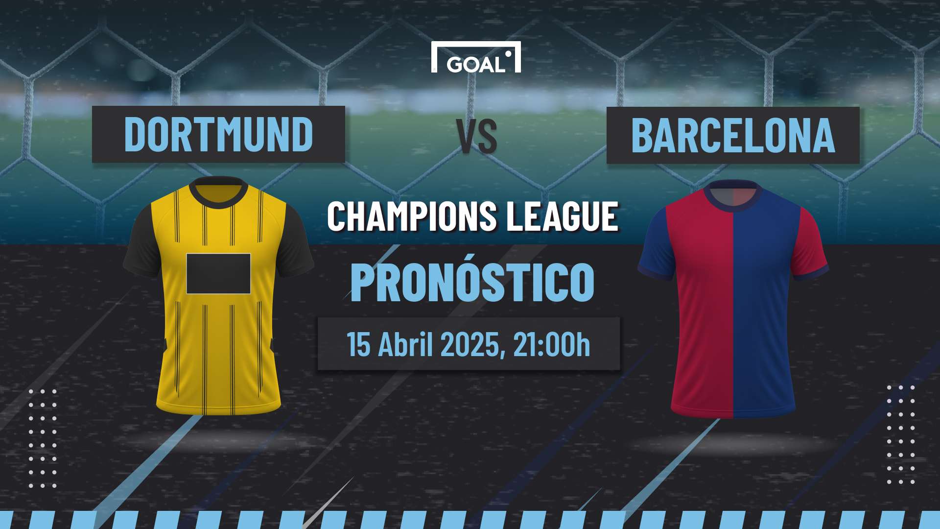 Borussia Dortmund vs Barcelona Pronóstico y Apuestas Champions League | 15/04/25
