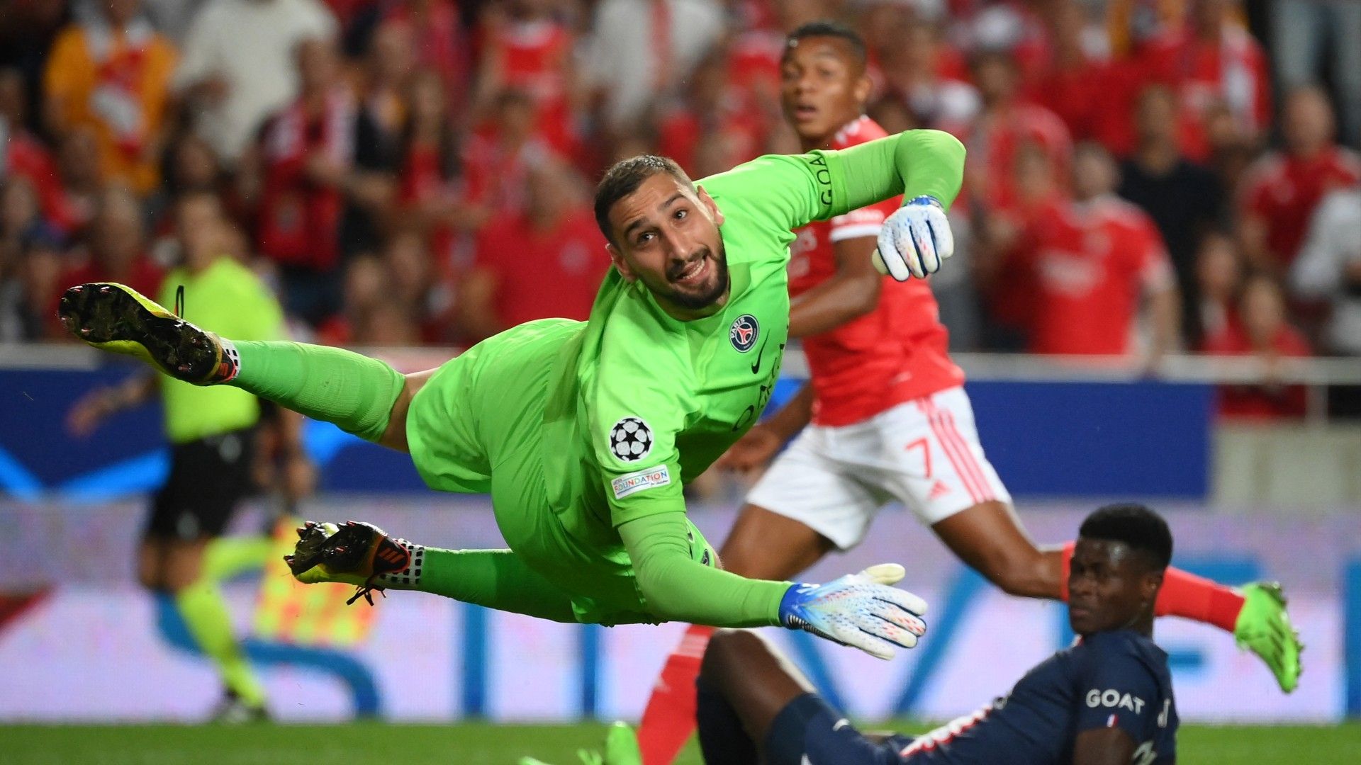 Gianluigi Donnarumma PSG Benfica 2022-23