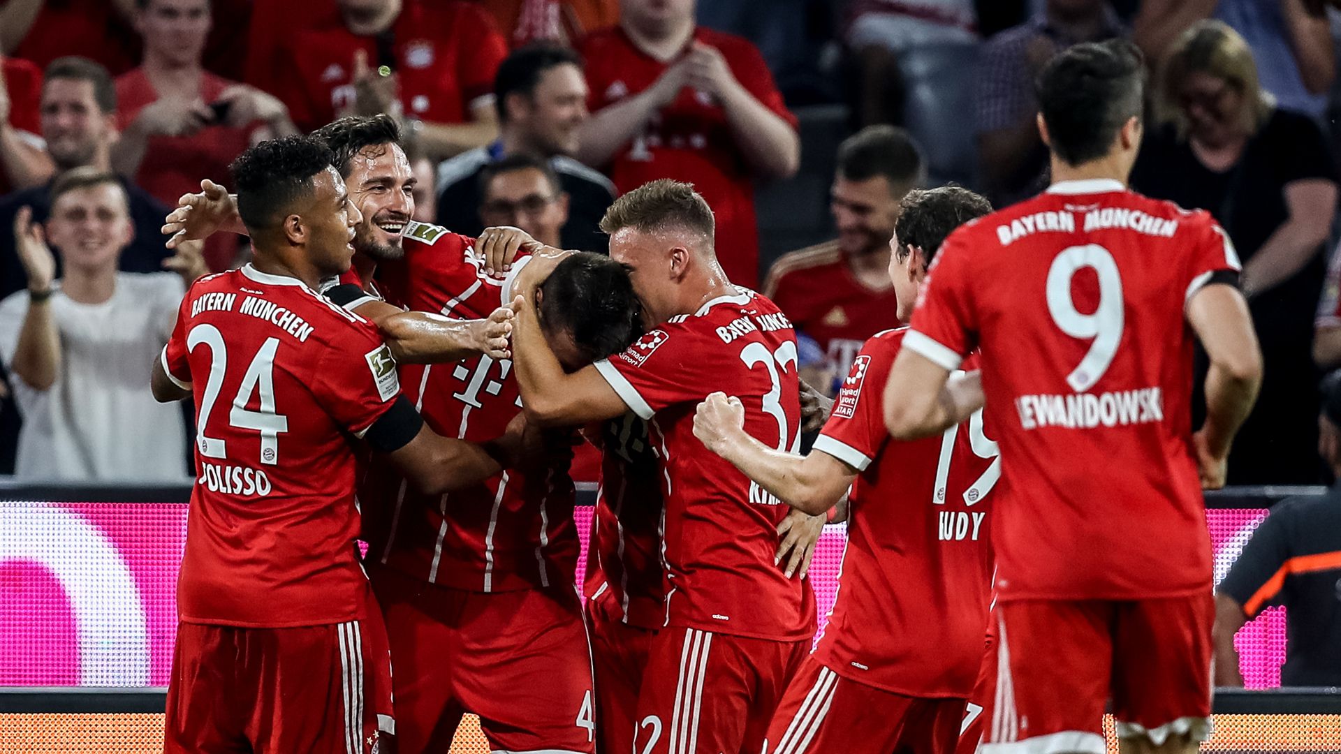 Bundesliga Opening match Eröffnungsspiel 2017 Bayern Leverkusen