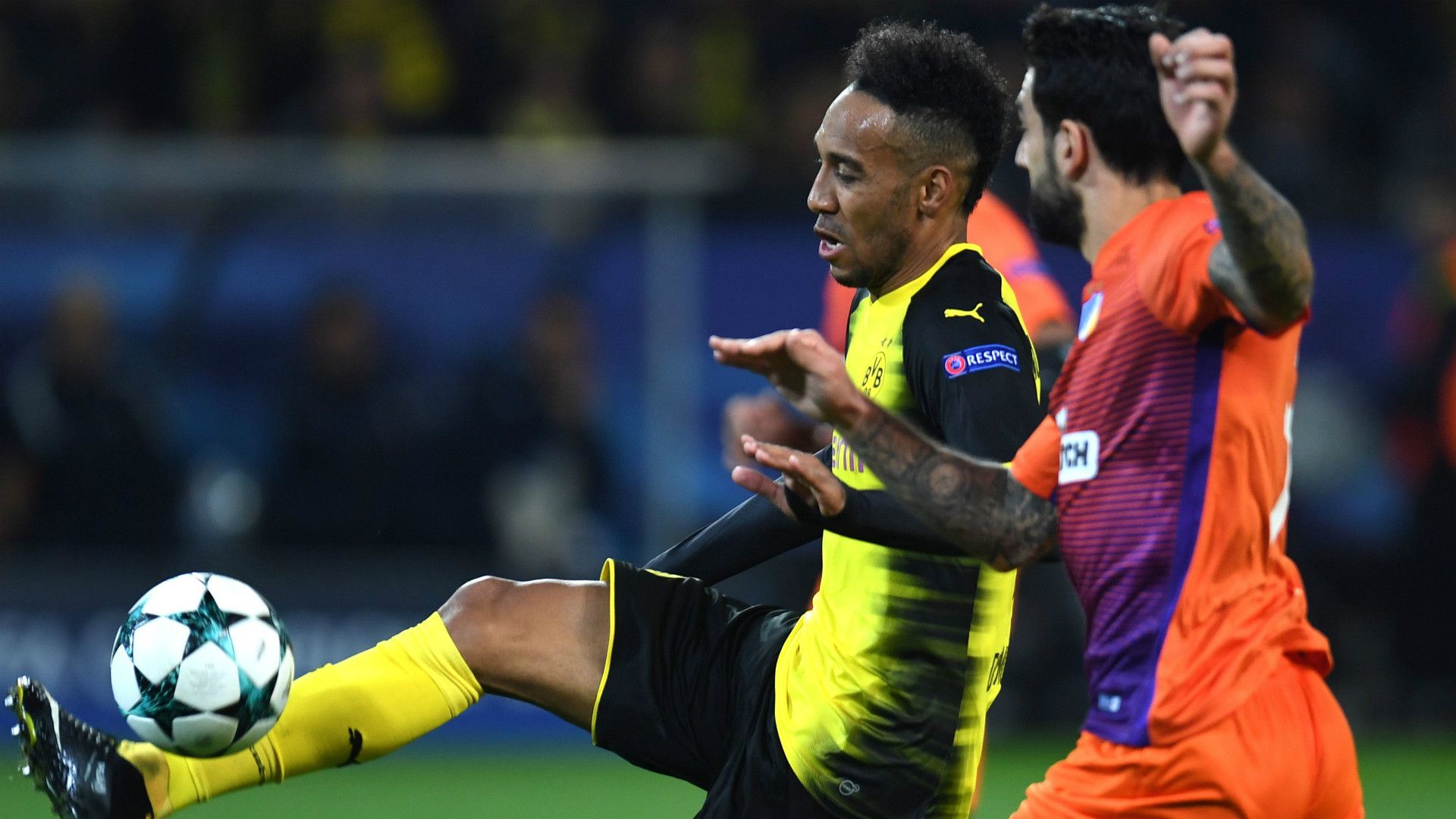 Pierre-Emerick Aubameyang Borussia Dortmund 01112017