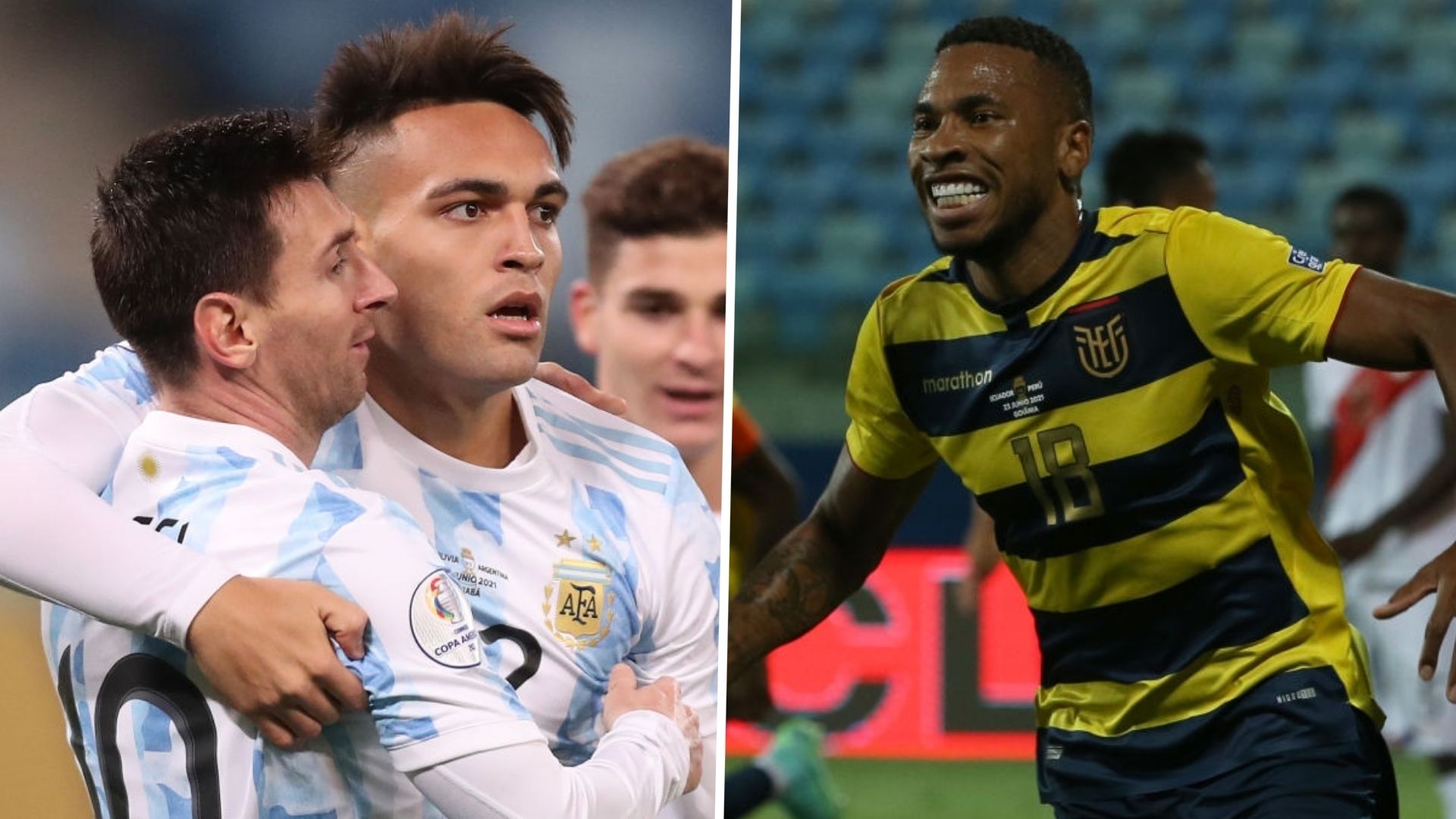 horario y dónde ver transmisión en vivo ecuador argentina copa américa 2021