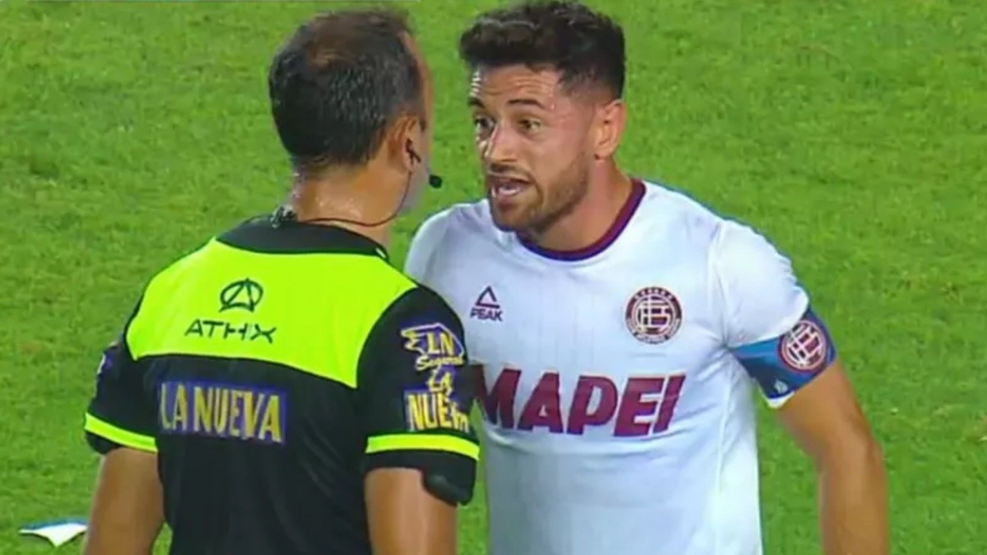 captura Dario Herrera Lautaro Acosta Lanus Racing 2021