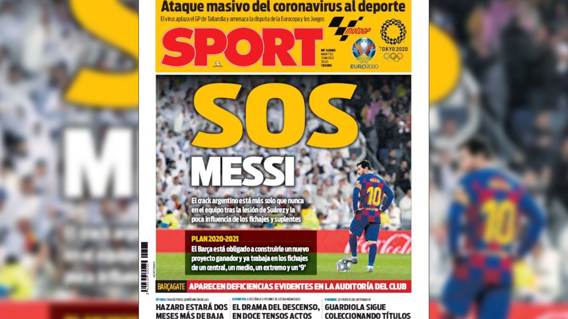 front pages 3-3-2020