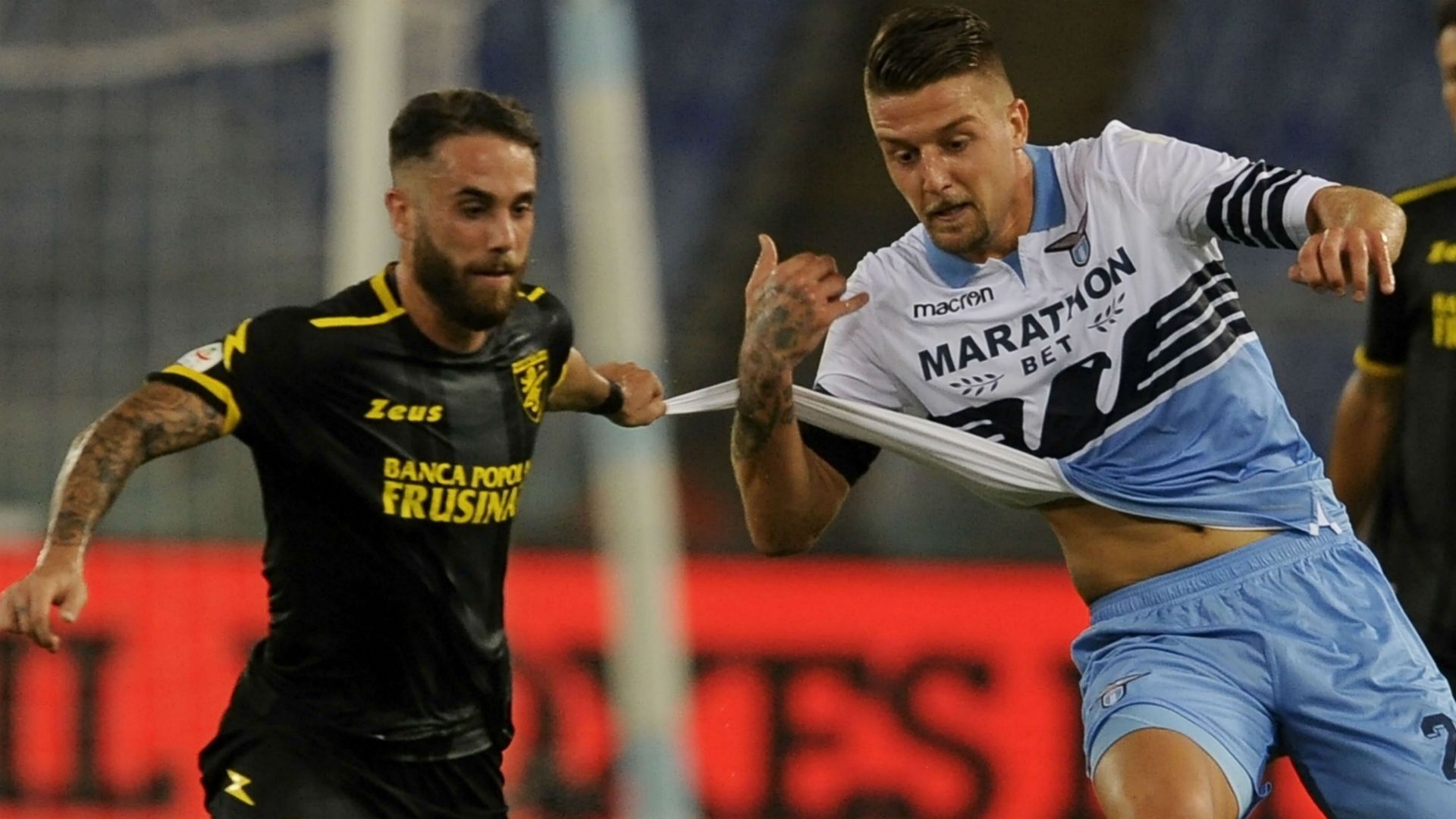Milinkovic Savic Lazio Frosinone Serie A