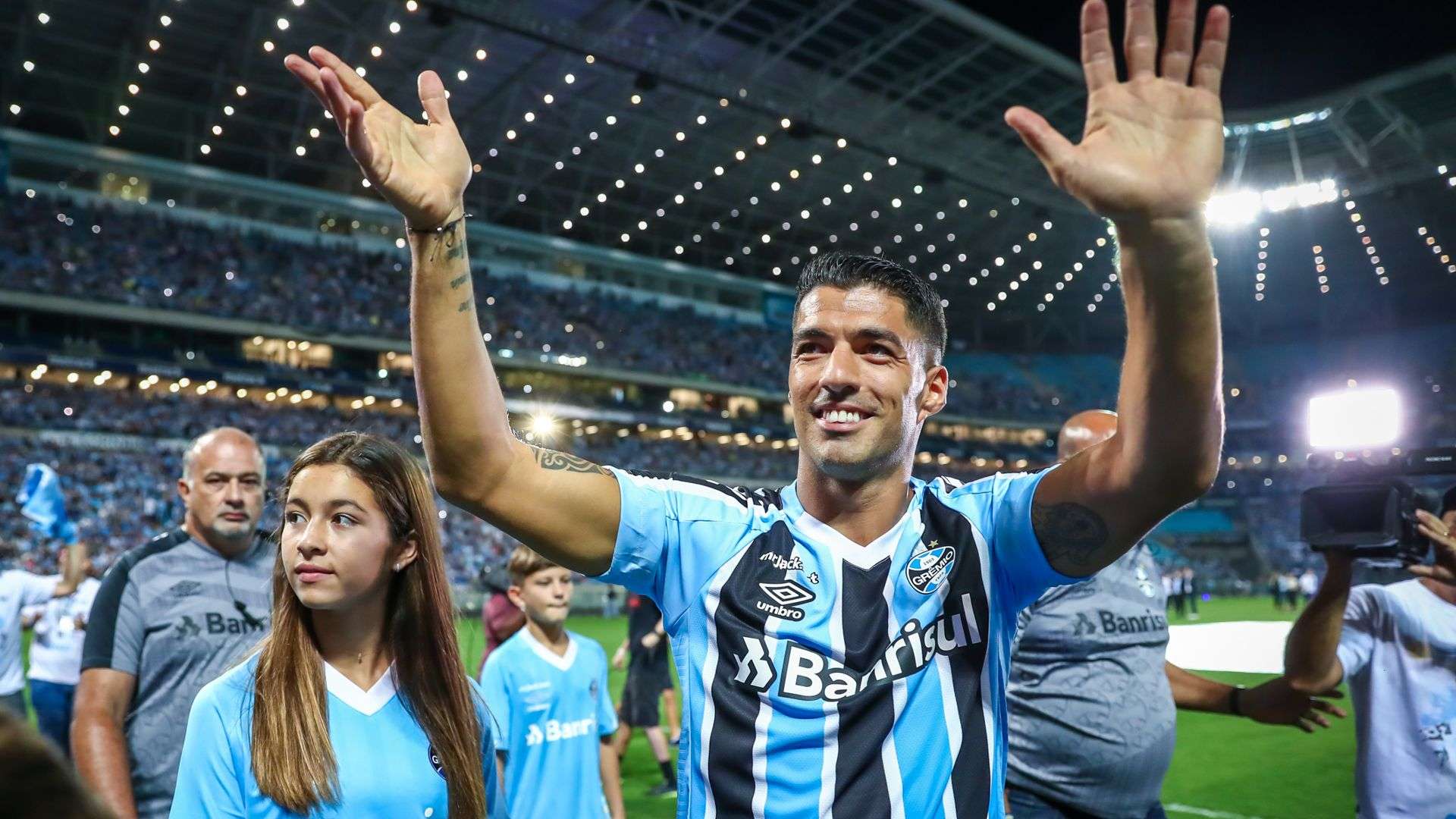 Luis Suárez, apresentação no Grêmio 04012022