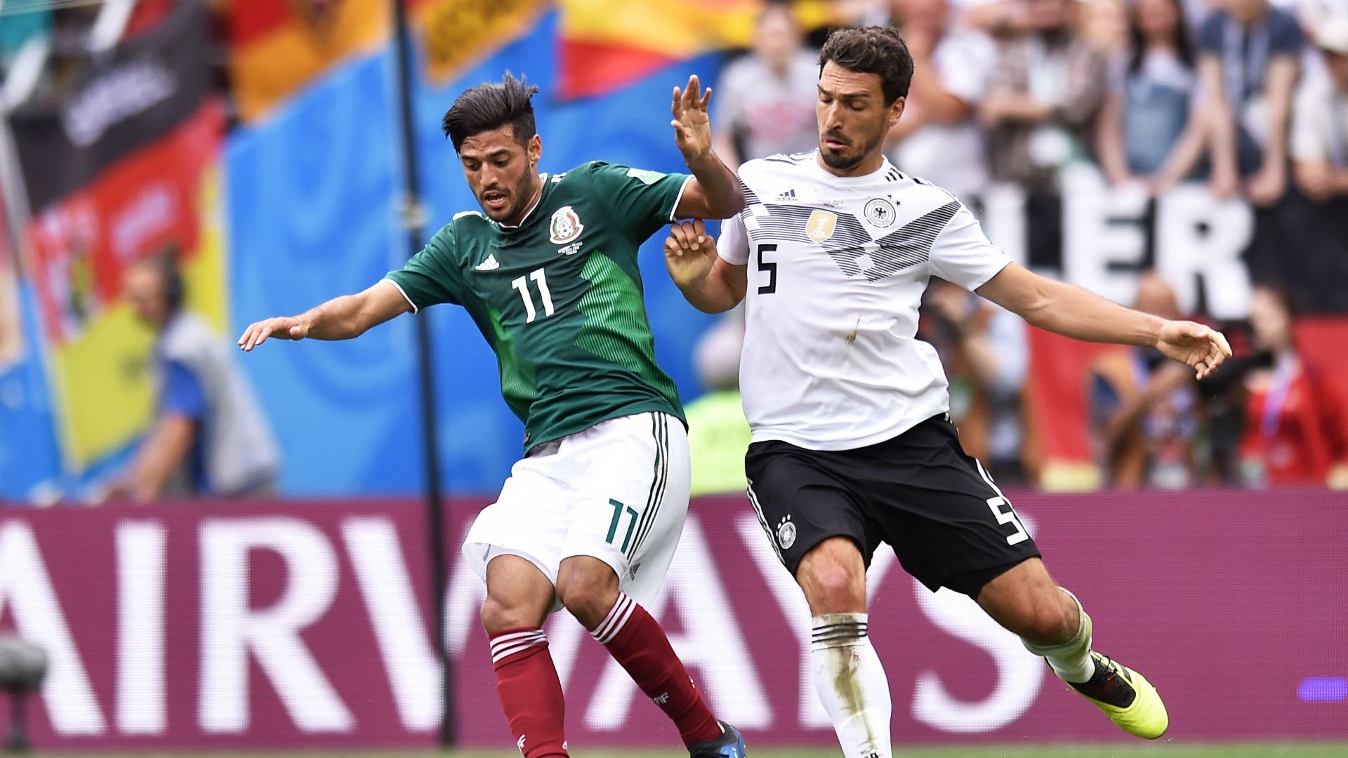 Vela Hummels México Alemania