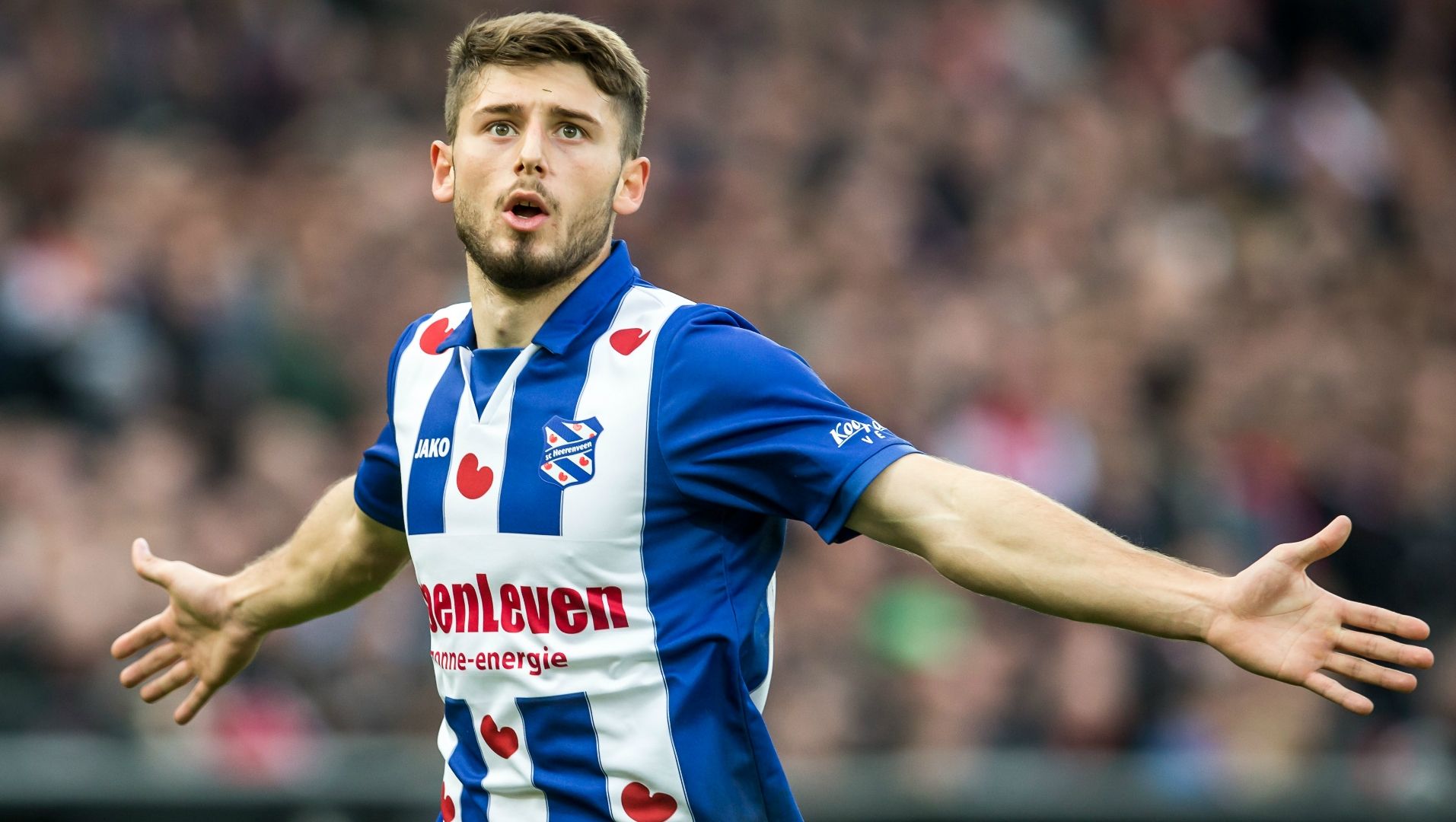 Arber Zeneli, sc Heerenveen, Eredivisie, 10302016