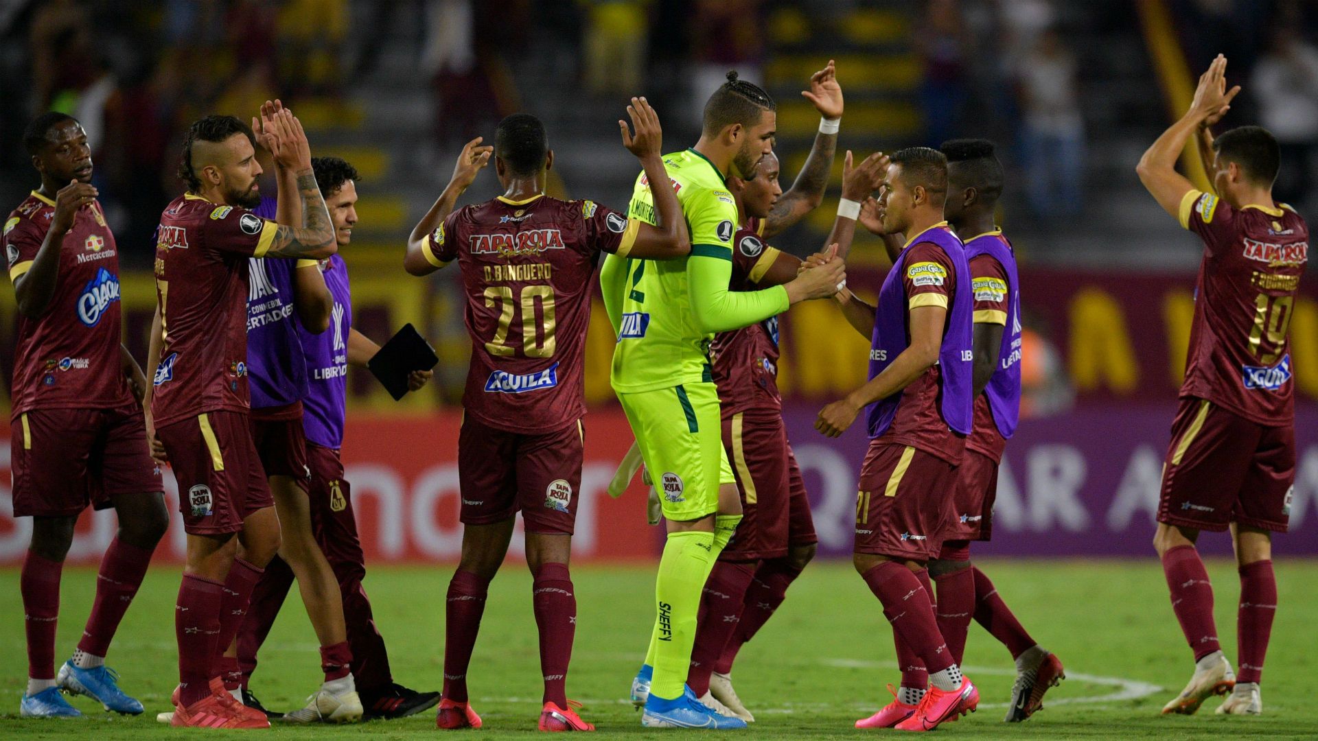 Deportes Tolima celebración Copa Libertadores 2020