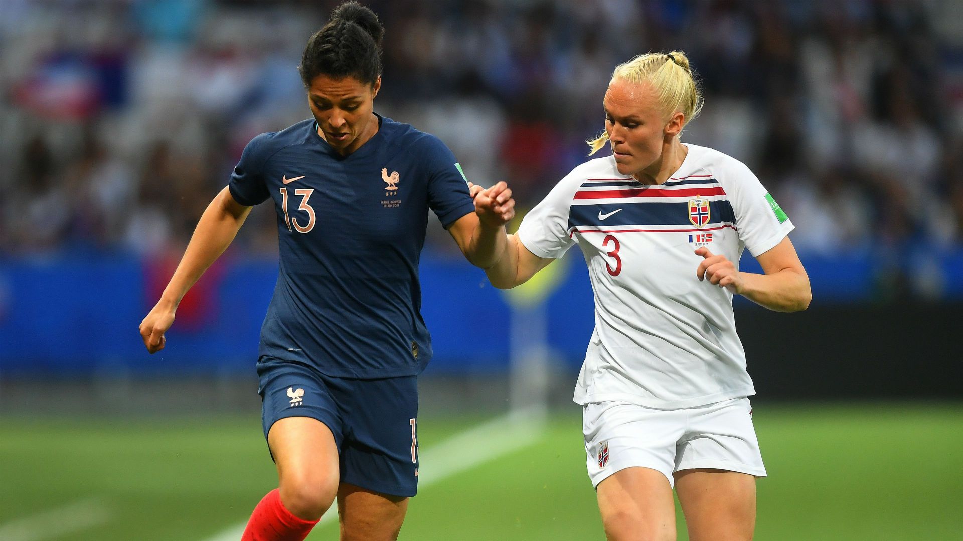 Valerie Gauvin France Norway World Cup Women 12062019