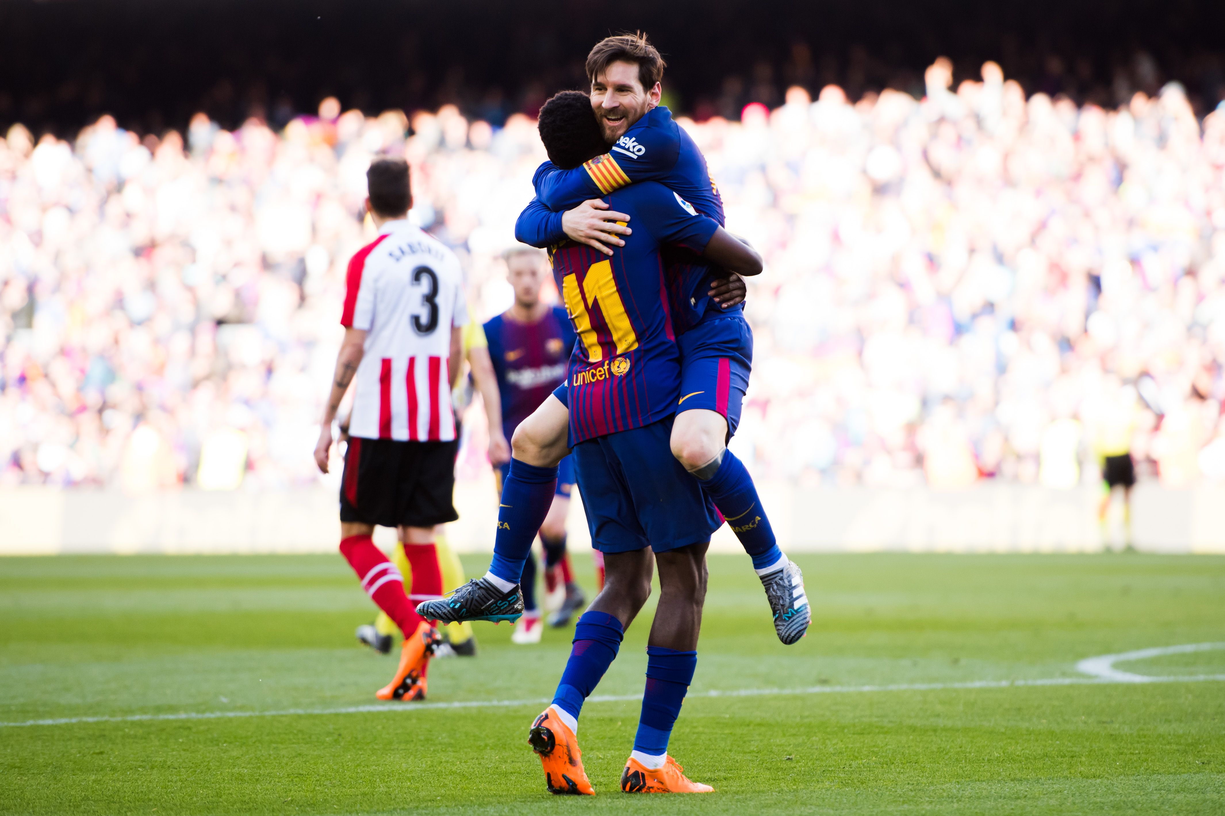 leo messi ousmane dembele barcelona athletic club