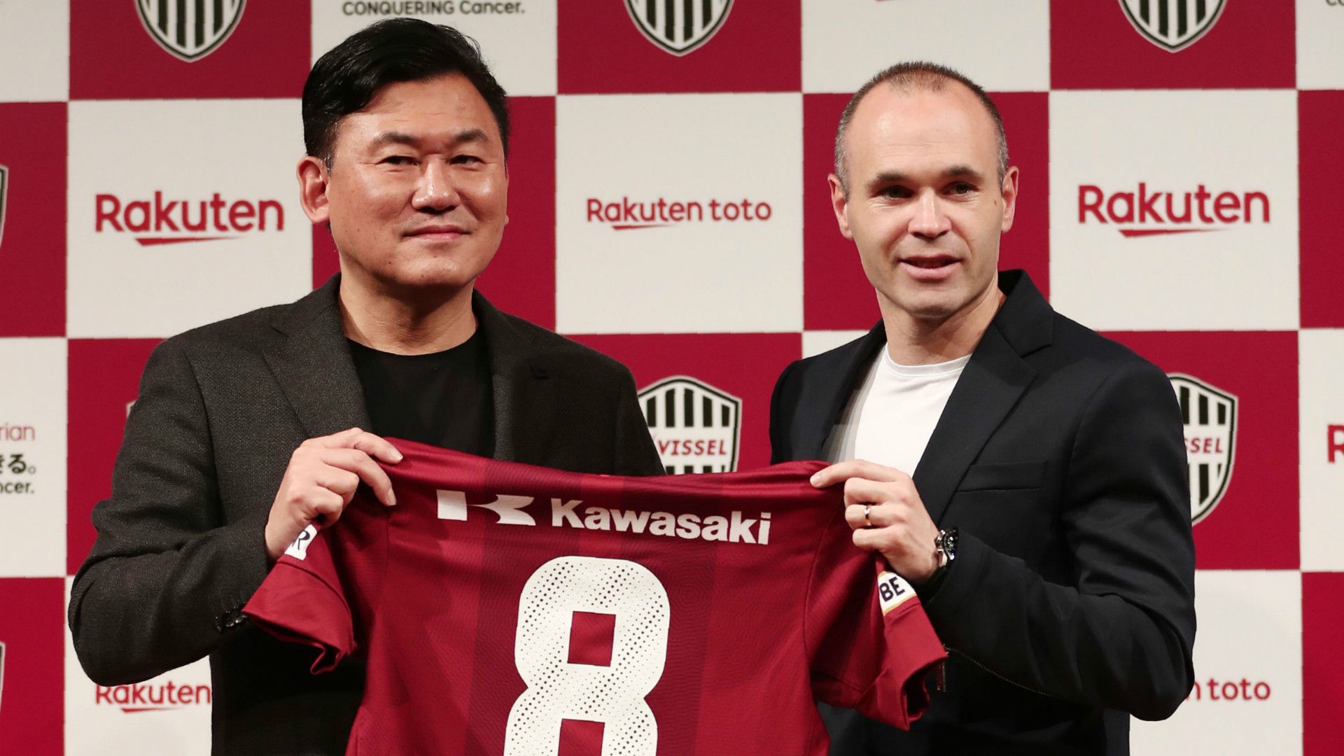 Andres Iniesta Vissel Kobe