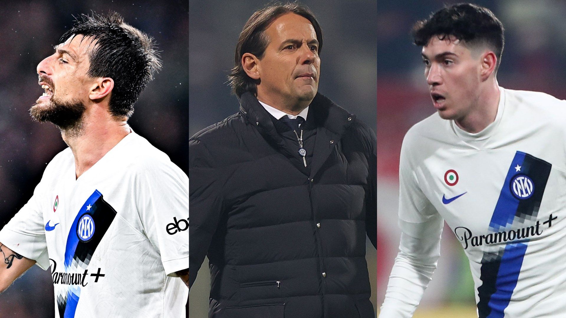 Acerbi Inzaghi Bastoni