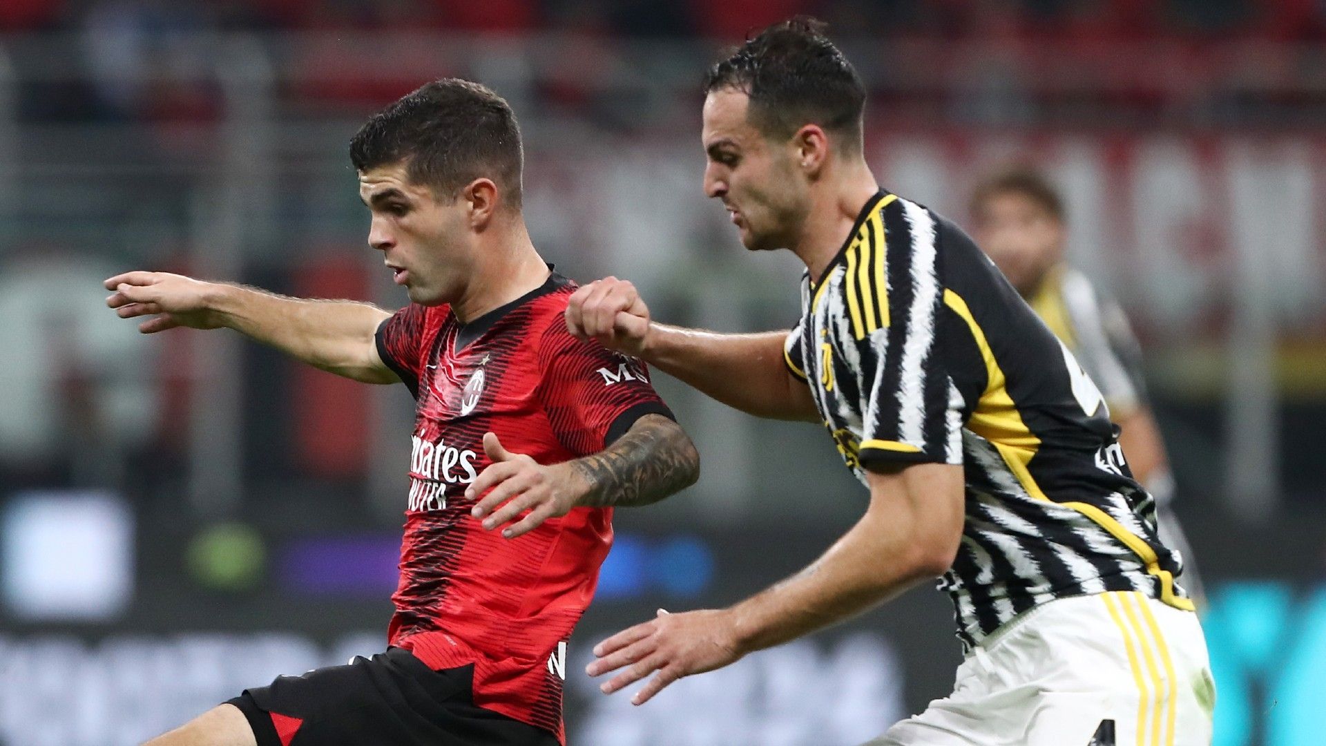 Pulisic Milan Juventus 2023