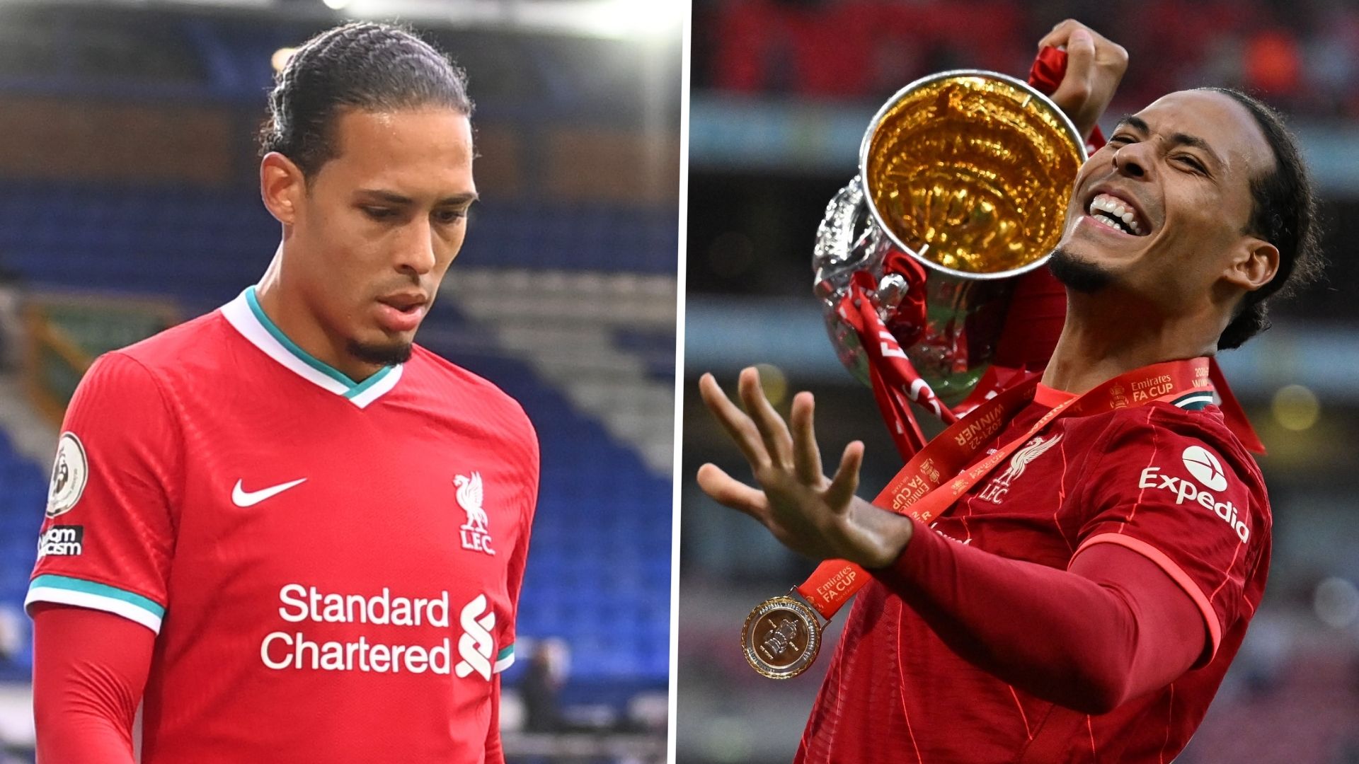 Virgil van Dijk injury FA Cup GFX