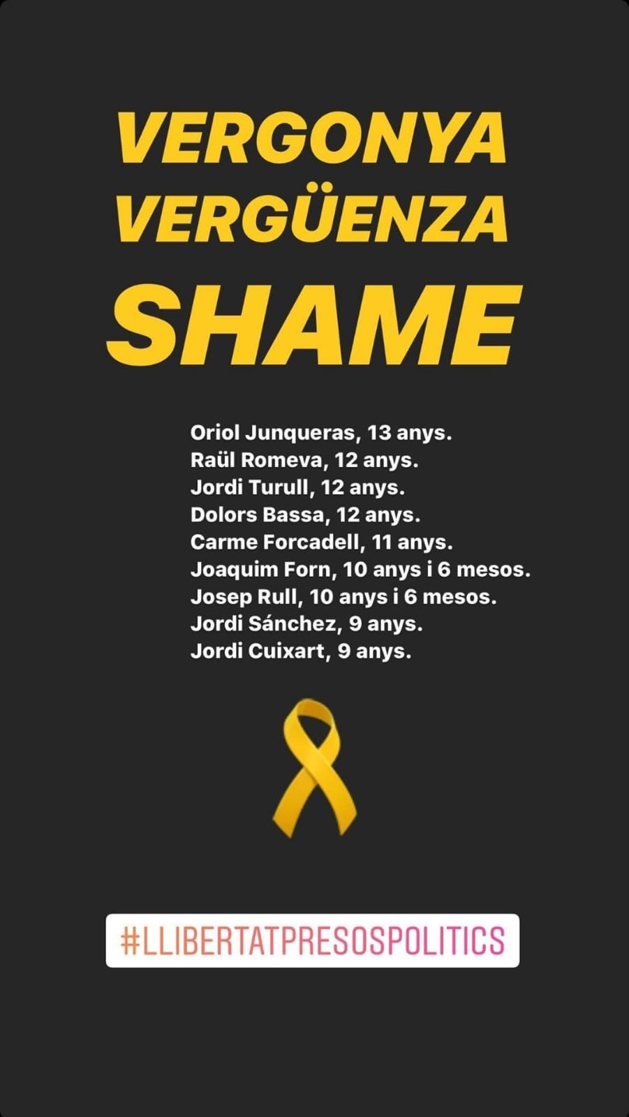 XAVI INSTAGRAM VERGÜENZA