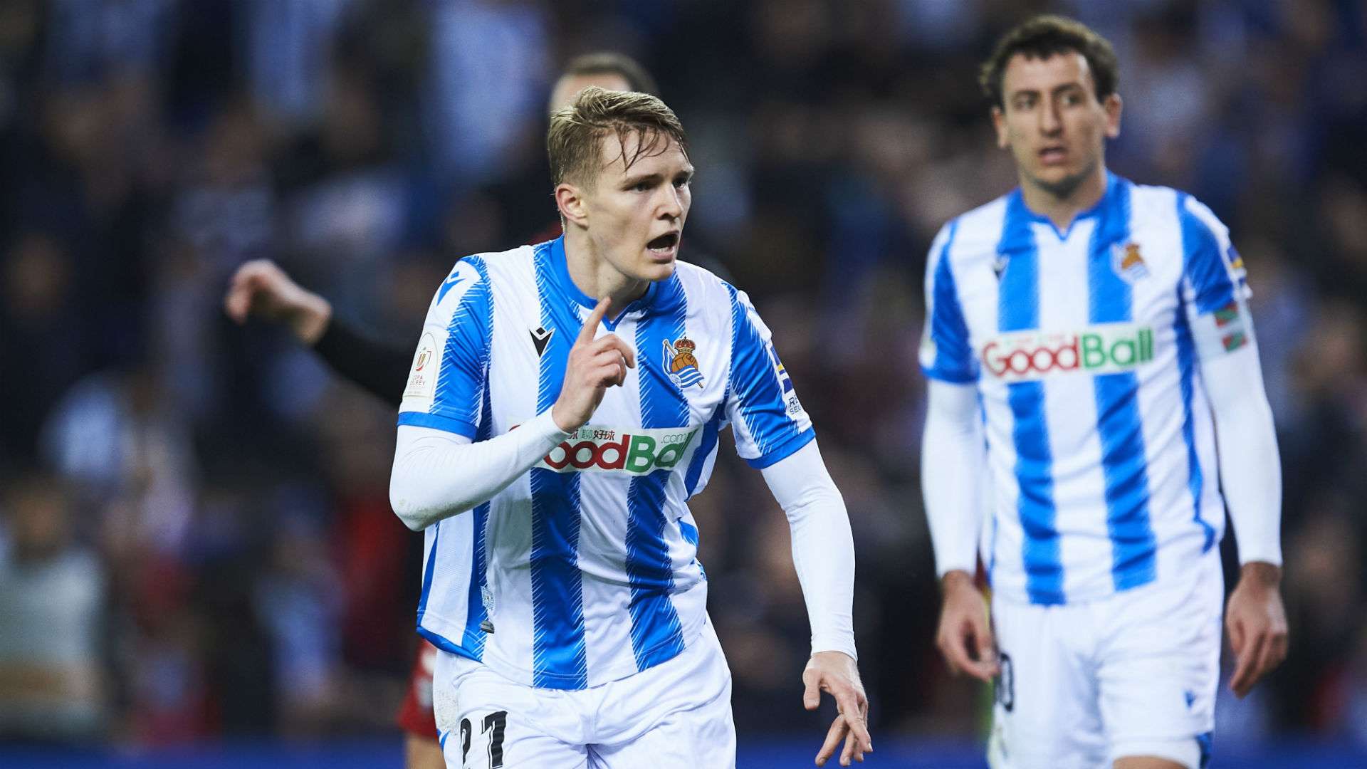 Odegaard Real Sociedad v Mirandes 02132020