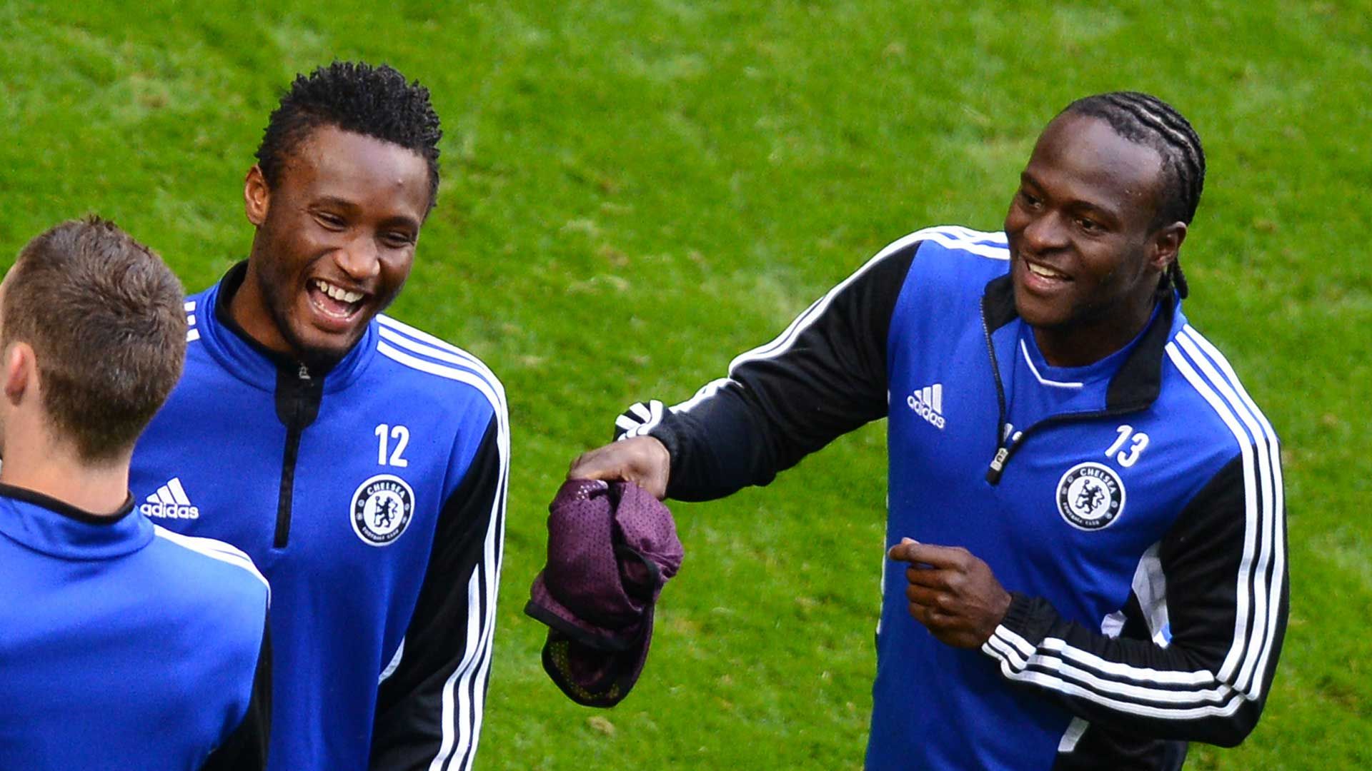 Mikel and Victor Moses