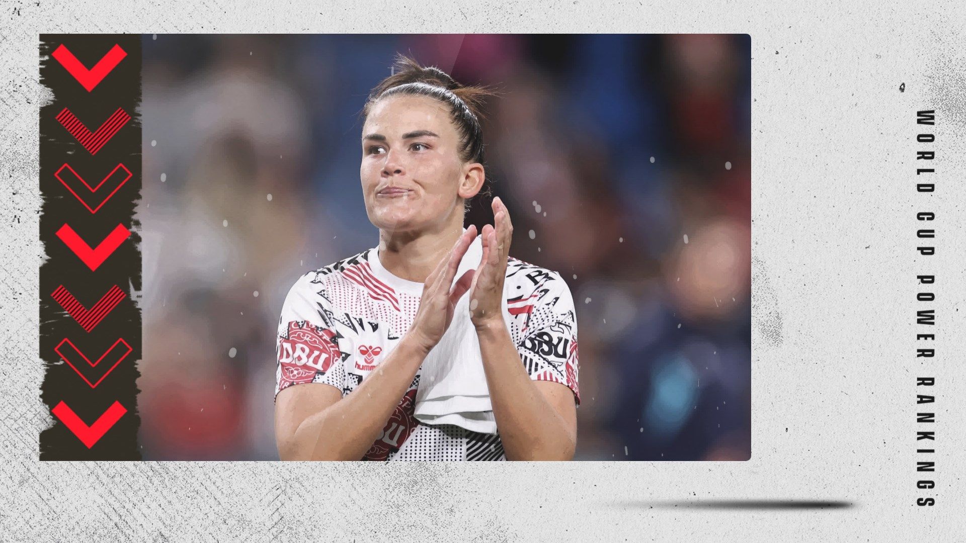 Denmark World Cup power rankings down