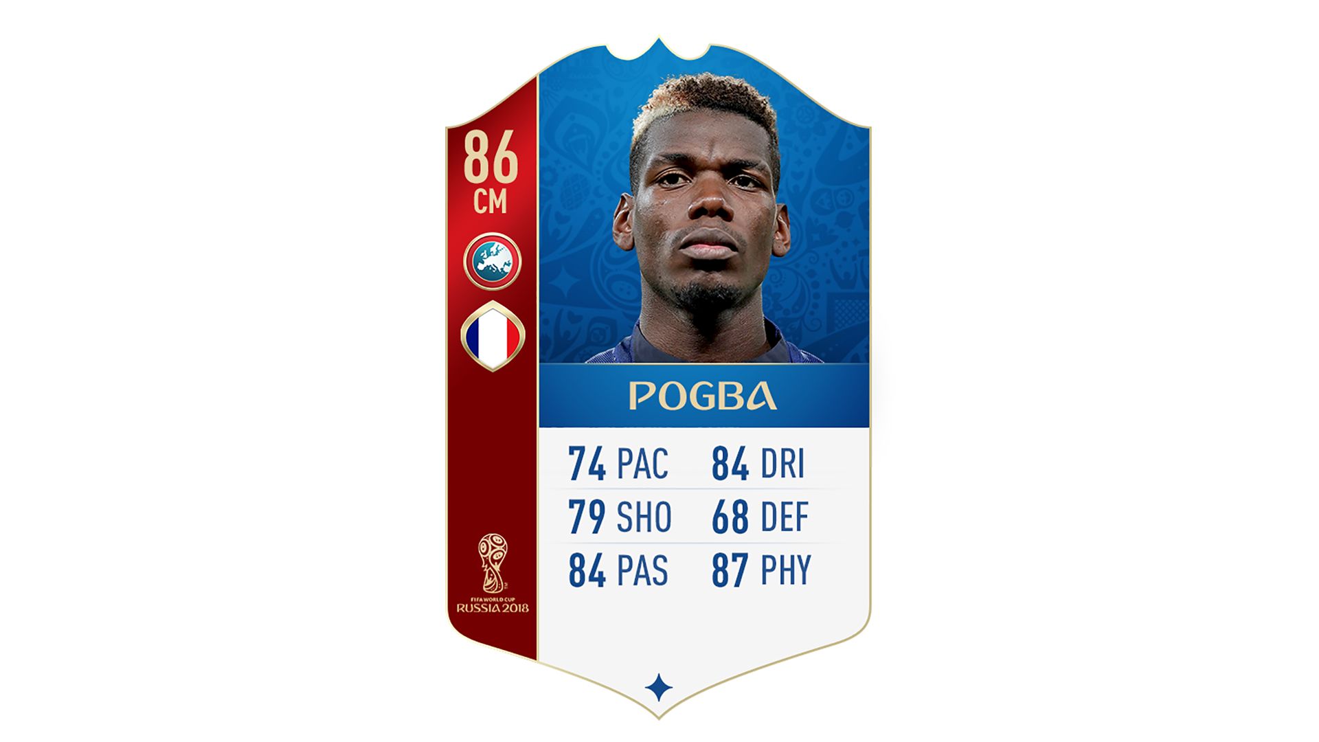 FIFA 18 World Cup France Pogba