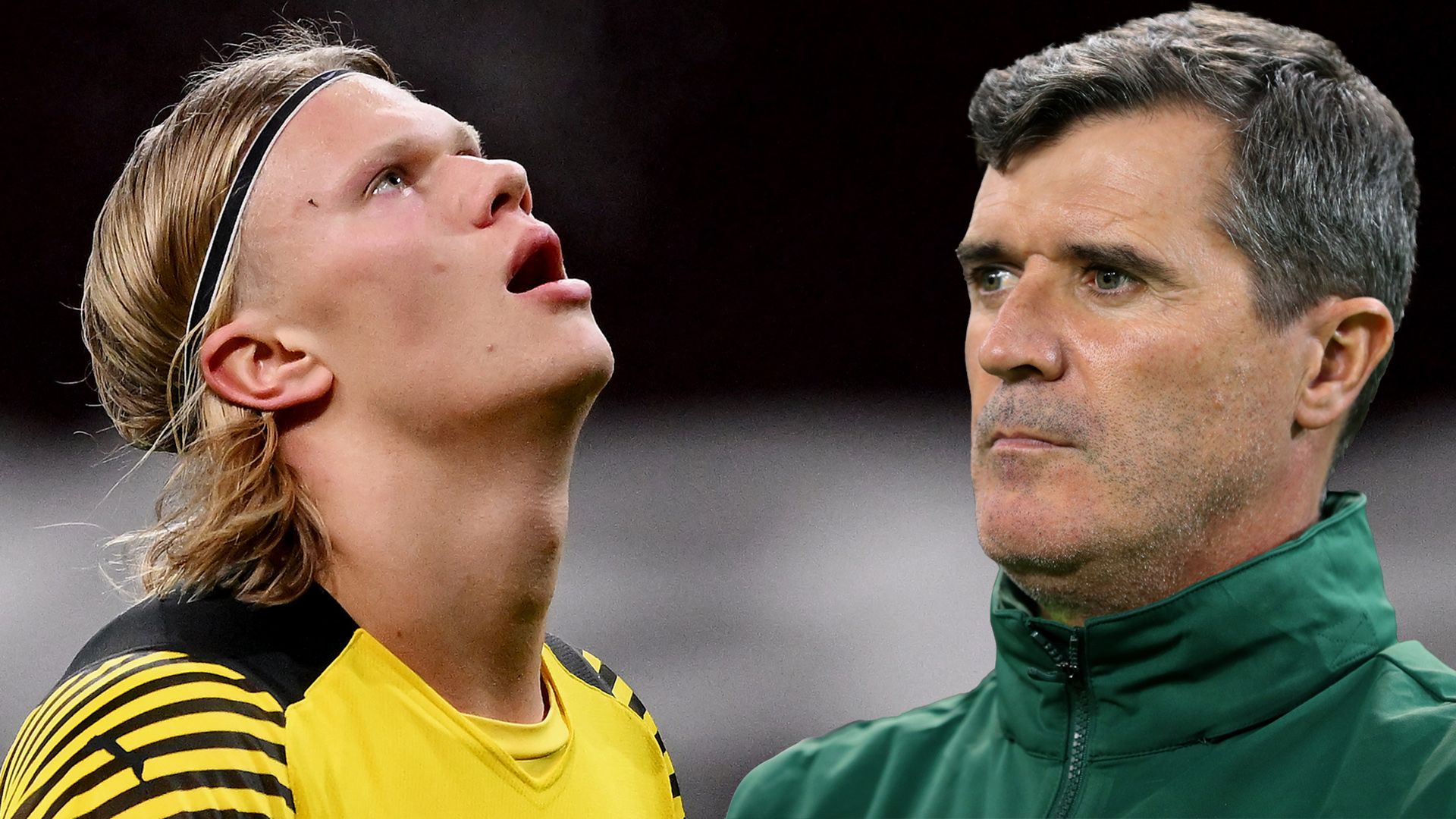 Erling Haaland Roy Keane